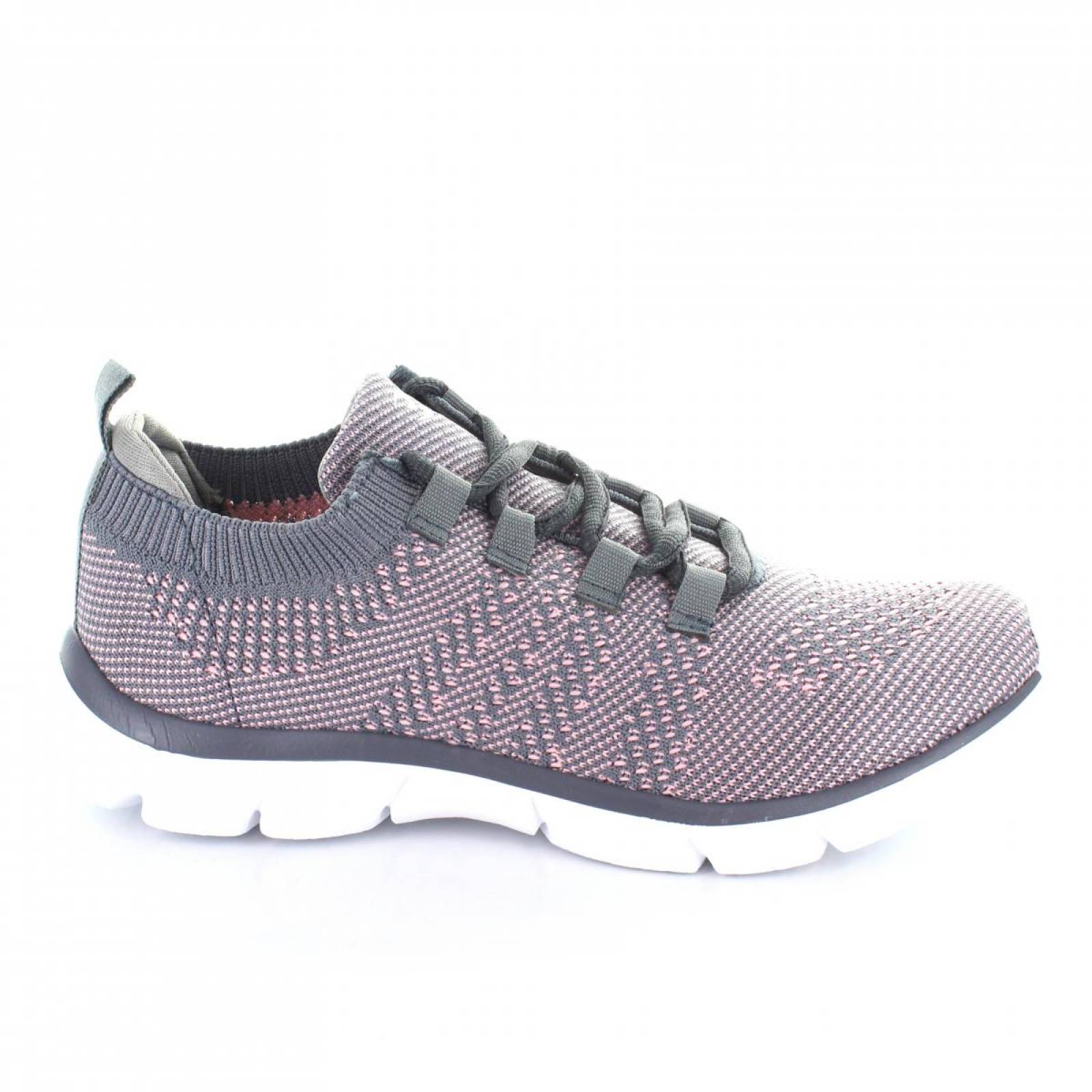 Tenis para Mujer 360 Footwear ACTIVE 049654 Color Gris rosa