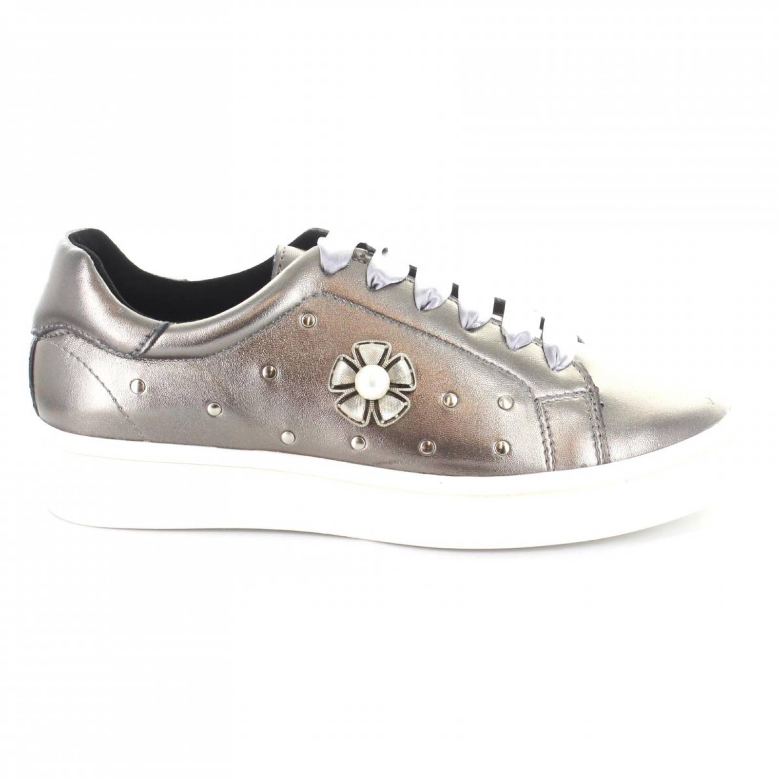 Tenis para Mujer Brantano 3927 049773 Color Inox