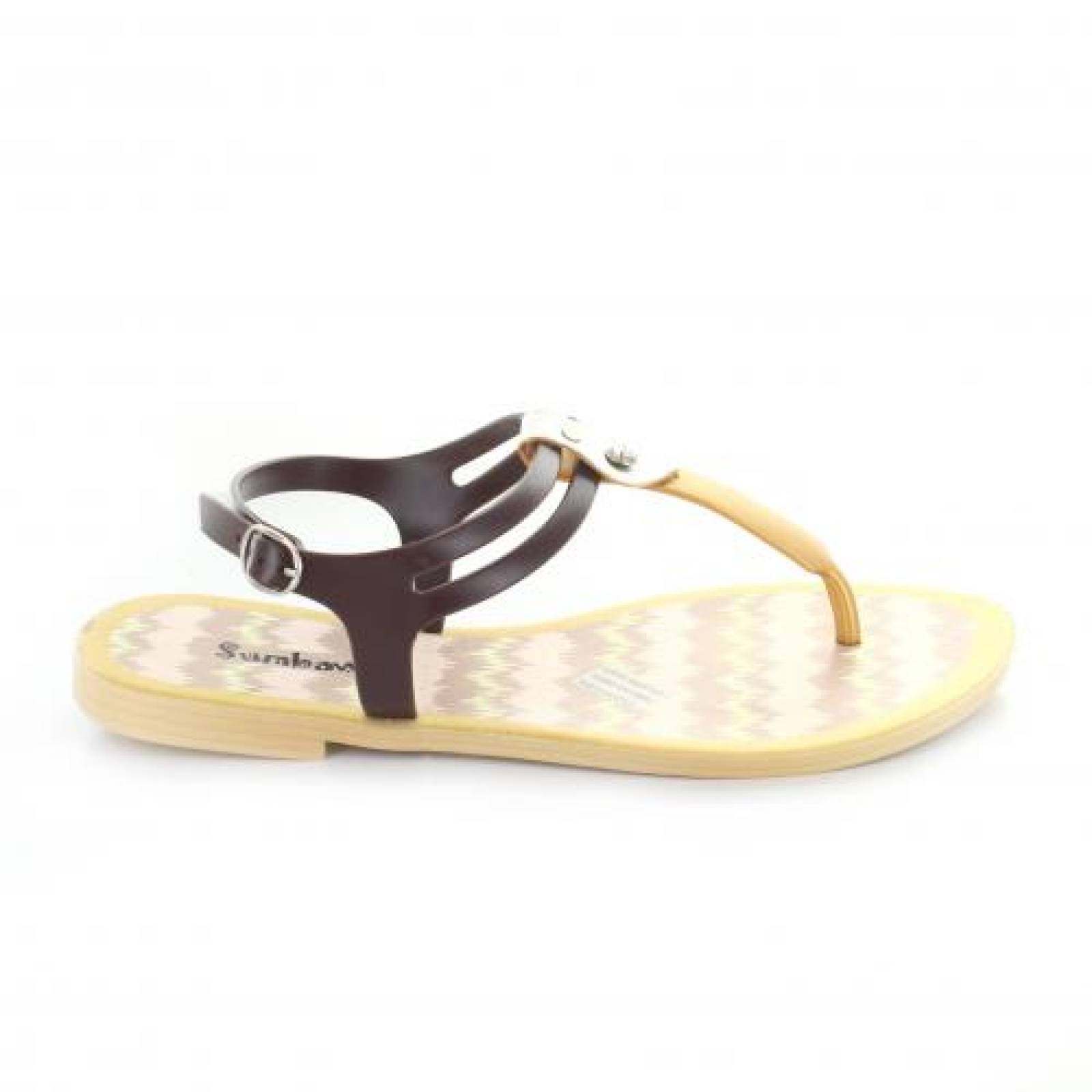 Sandalia para Mujer Sumbawa 408D 045988 Color Cafe oro