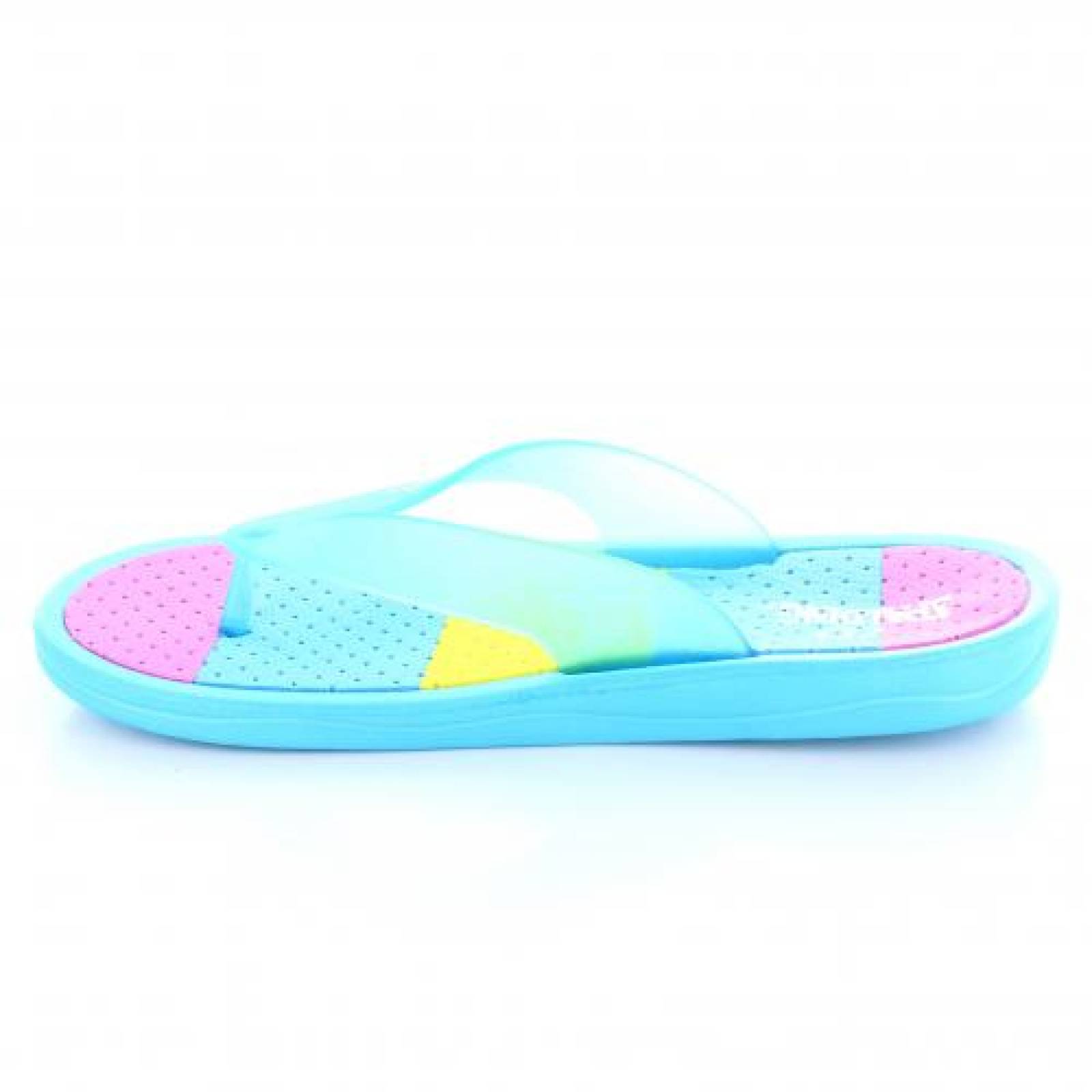 Sandalia para Mujer Spalding 13038 045345 Color Aqua Multicolor