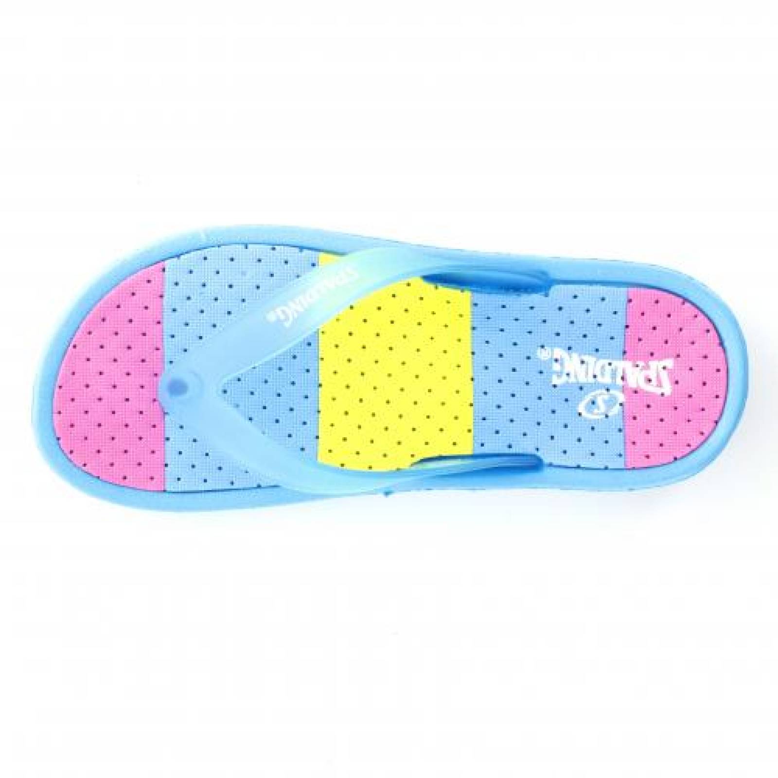 Sandalia para Mujer Spalding 13038 045345 Color Aqua Multicolor