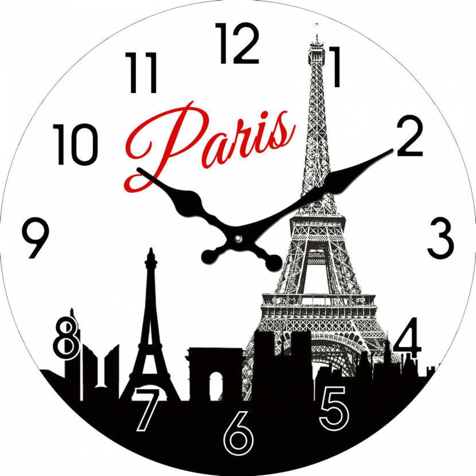 Reloj de cristal imagen de Paris Tutti-Home