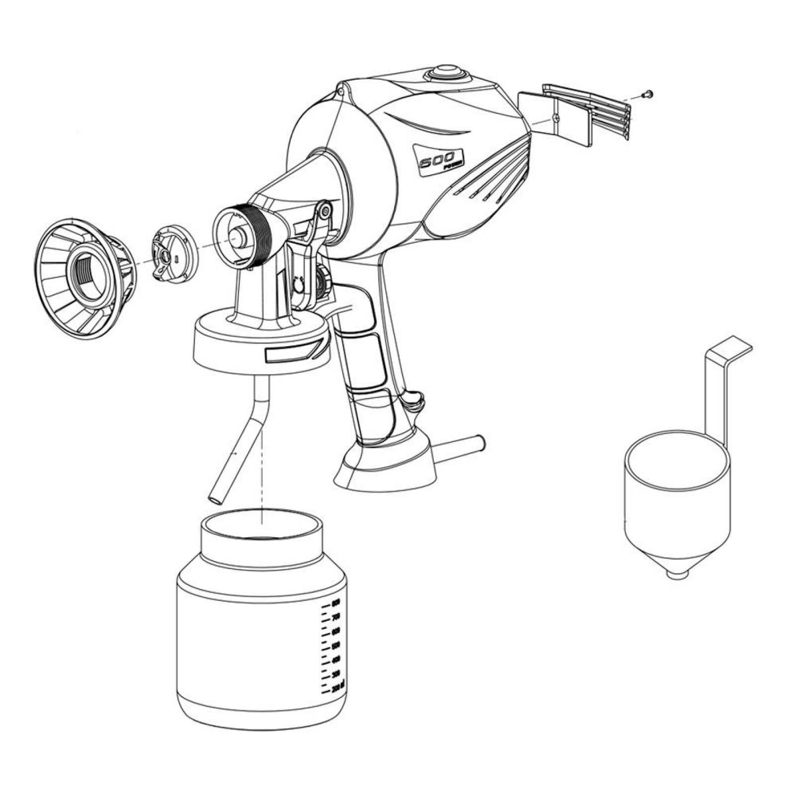 Pistola Para Pintar Paint Fast 4x4 