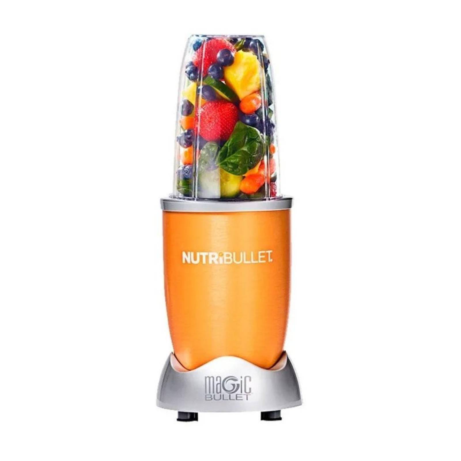 Nutribullet 600W Naranja + Aspa extractora