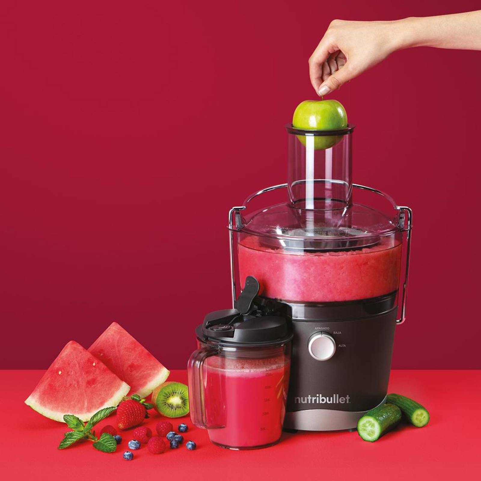 Extractor de jugos Nutribullet Juicer Accesorios 800 W 