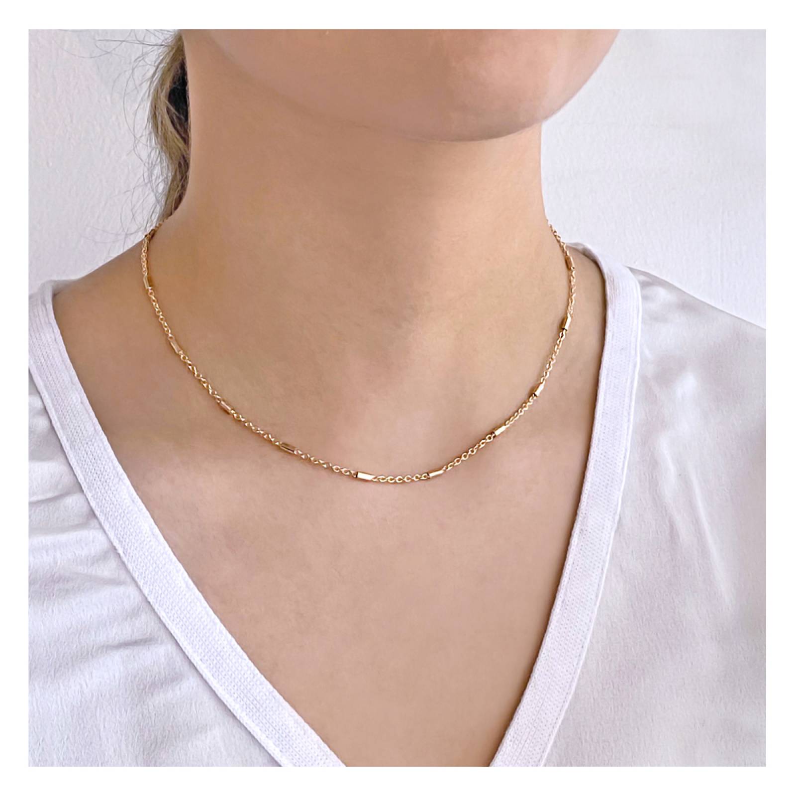 Collar Choker Tubitos