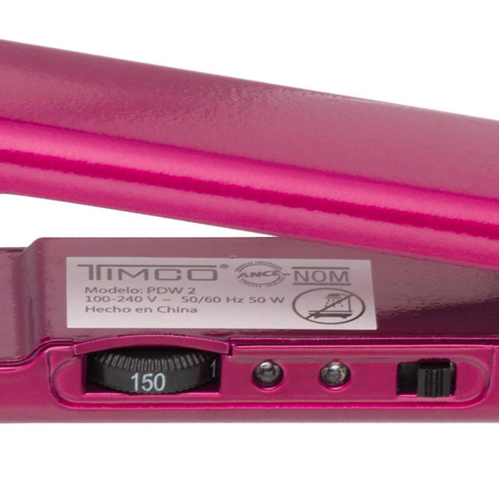 Plancha Alaciadora Wet&Dry Ancha  TurboHeat CER+ION Timco PWD2