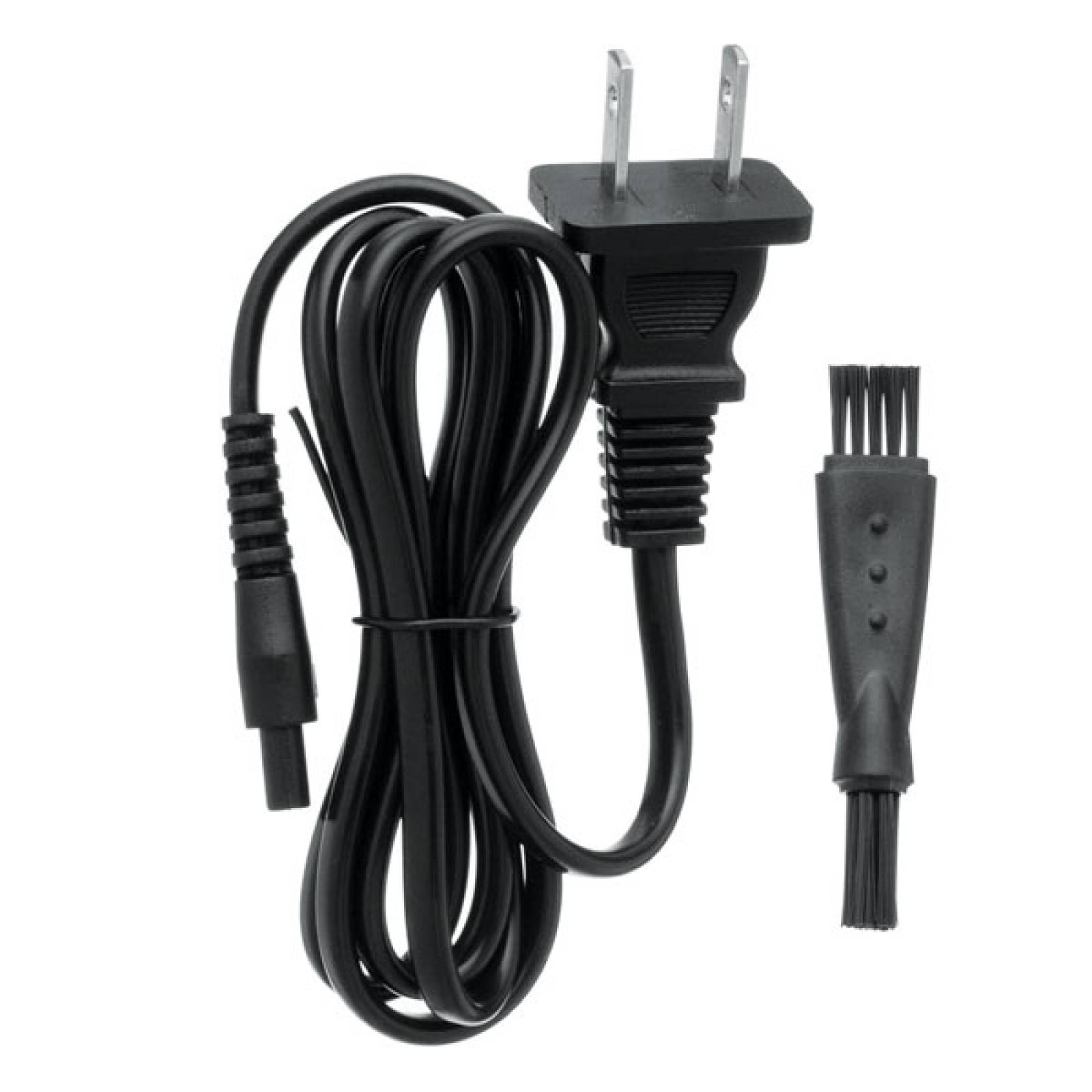 Rasuradora Eléctrica Recargable de 3 cabezas Flotantes Independientes, Corta Patillas Desplegable Timco BSK-9310