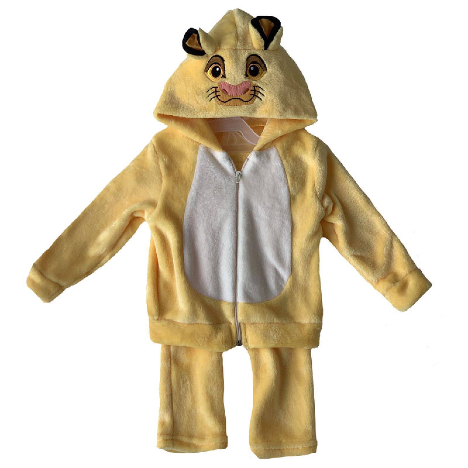 Paquete 3 Conjuntos con Gorro Bordado Disney Simba, Timon, Pumba