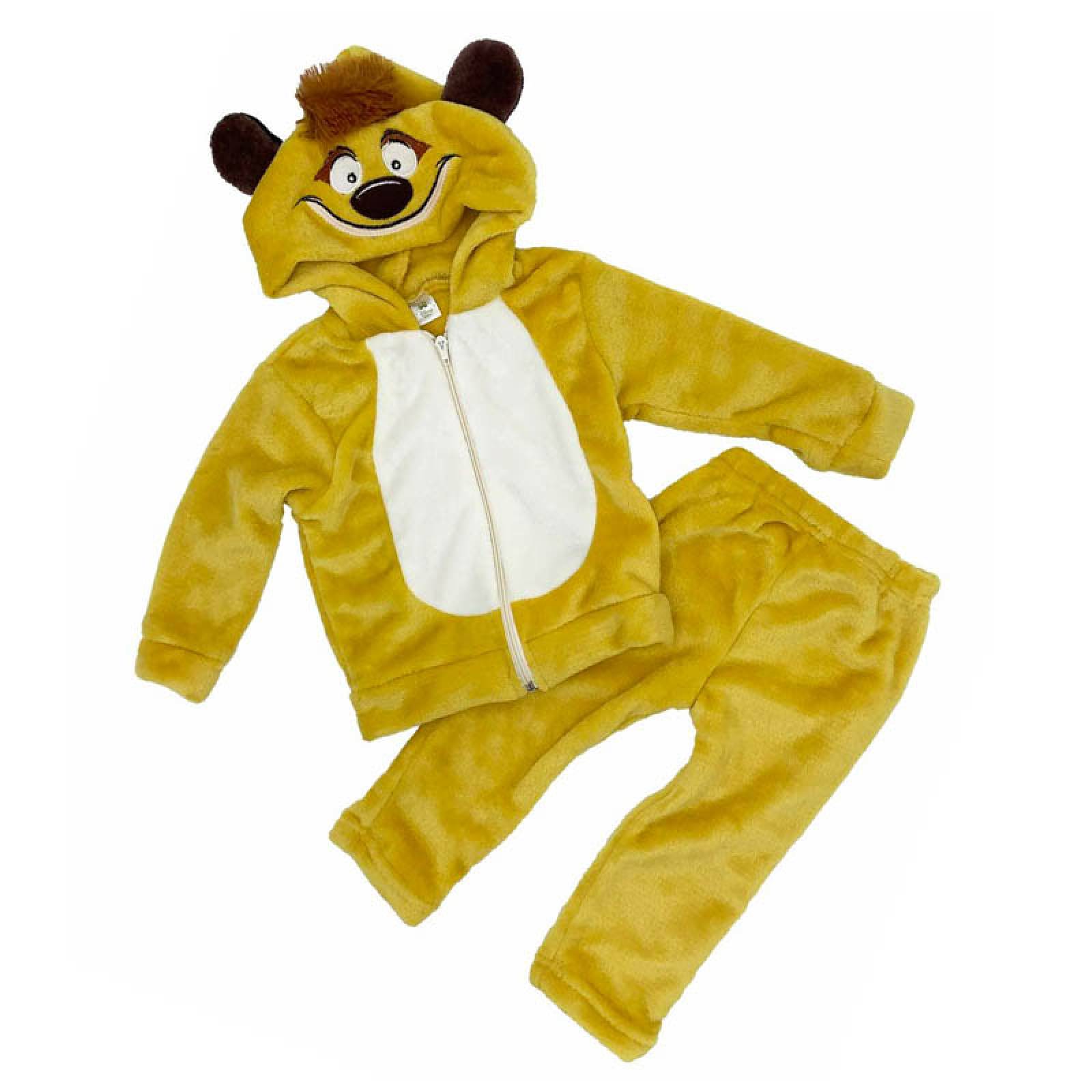 Paquete 3 Conjuntos con Gorro Bordado Disney Simba, Timon, Pumba