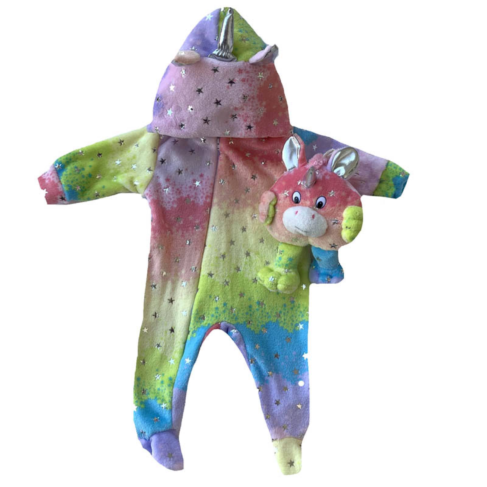 Paquete 3 Mamelucos Baby Kisses Unicornio