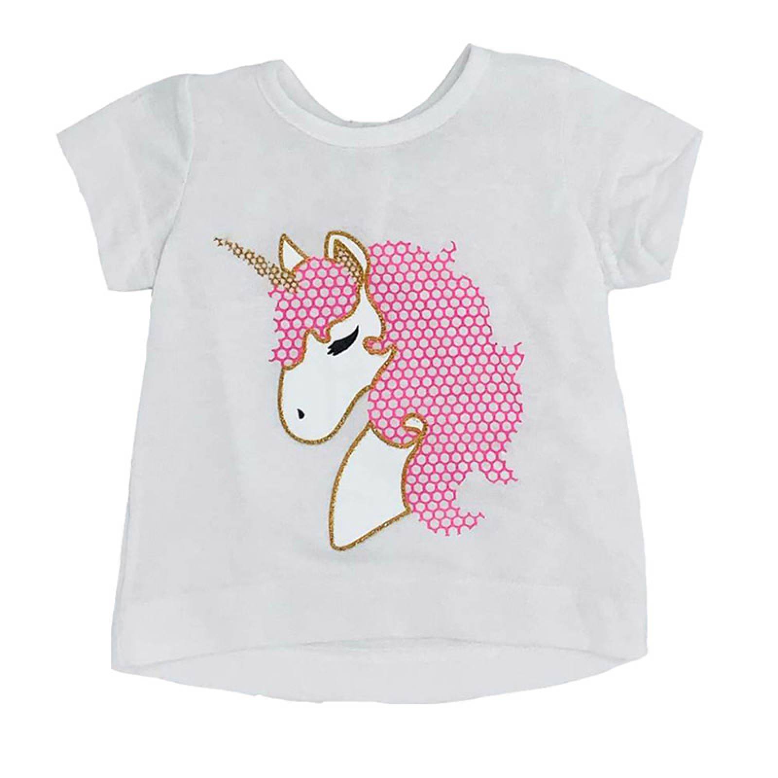 Conjunto falda unicornio