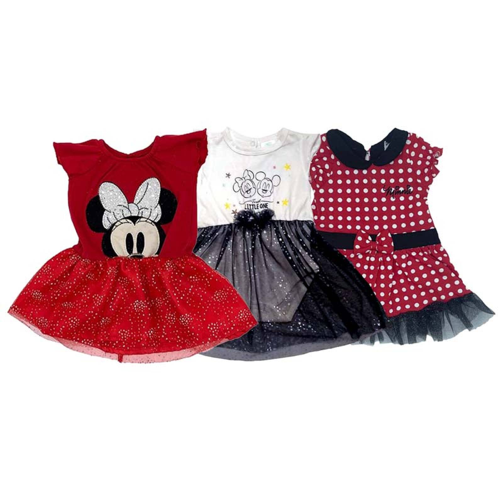 Paquete de Vestidos Disney Minnie Mouse