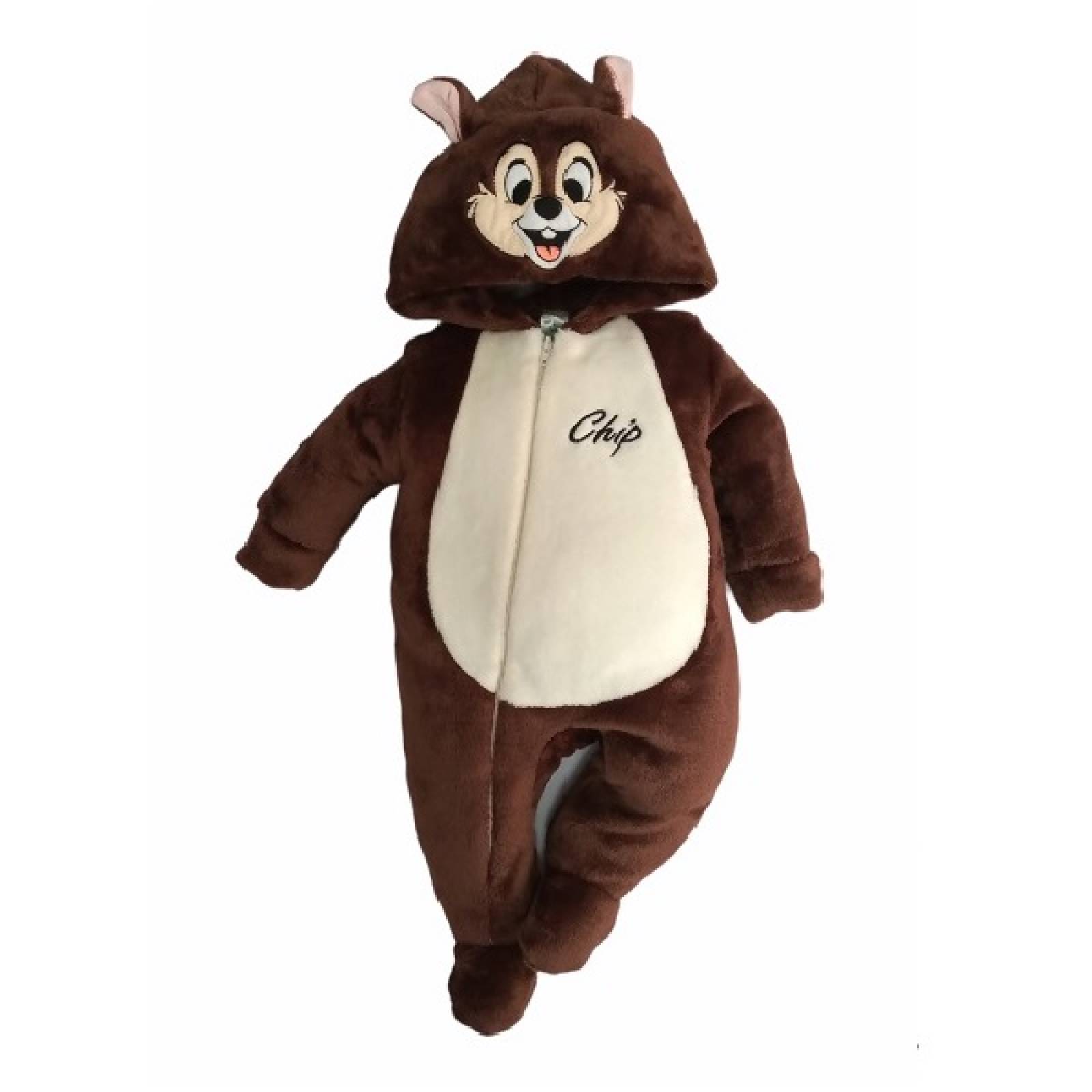 Mameluco con Gorro Bordado Disney Chip