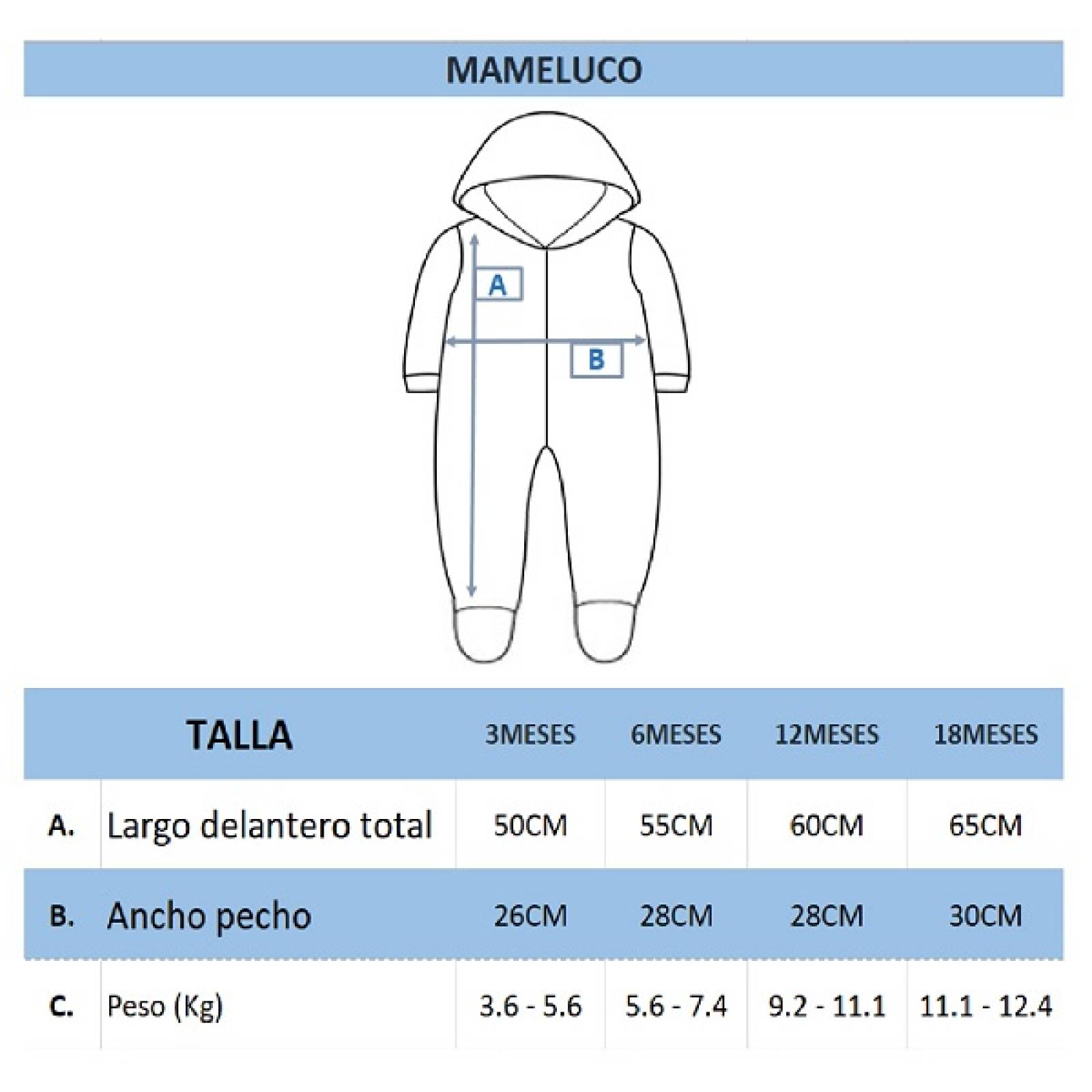 Mameluco con Gorro Bordado Disney Chip