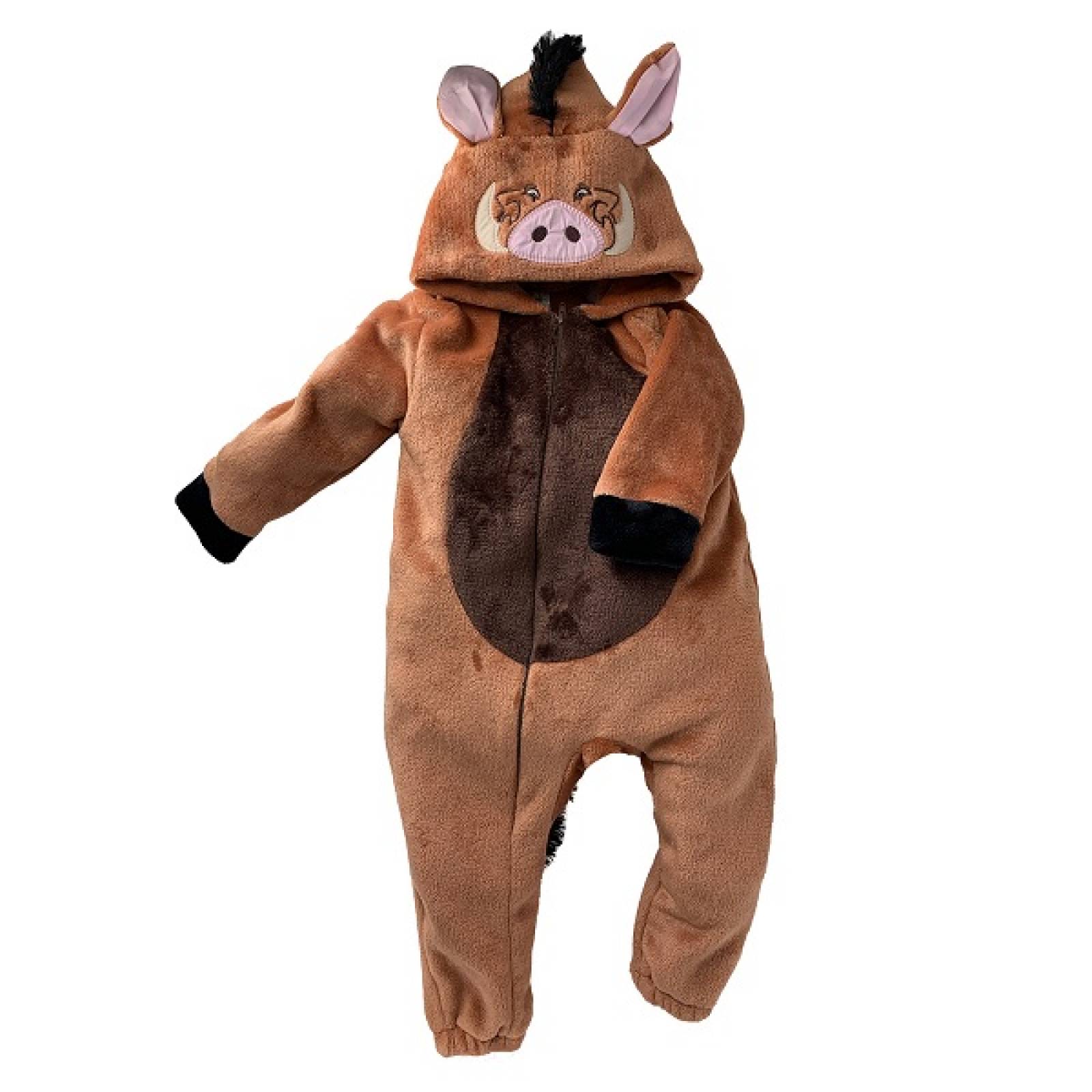 Mameluco sin pie con Gorro Bordado Disney Pumba