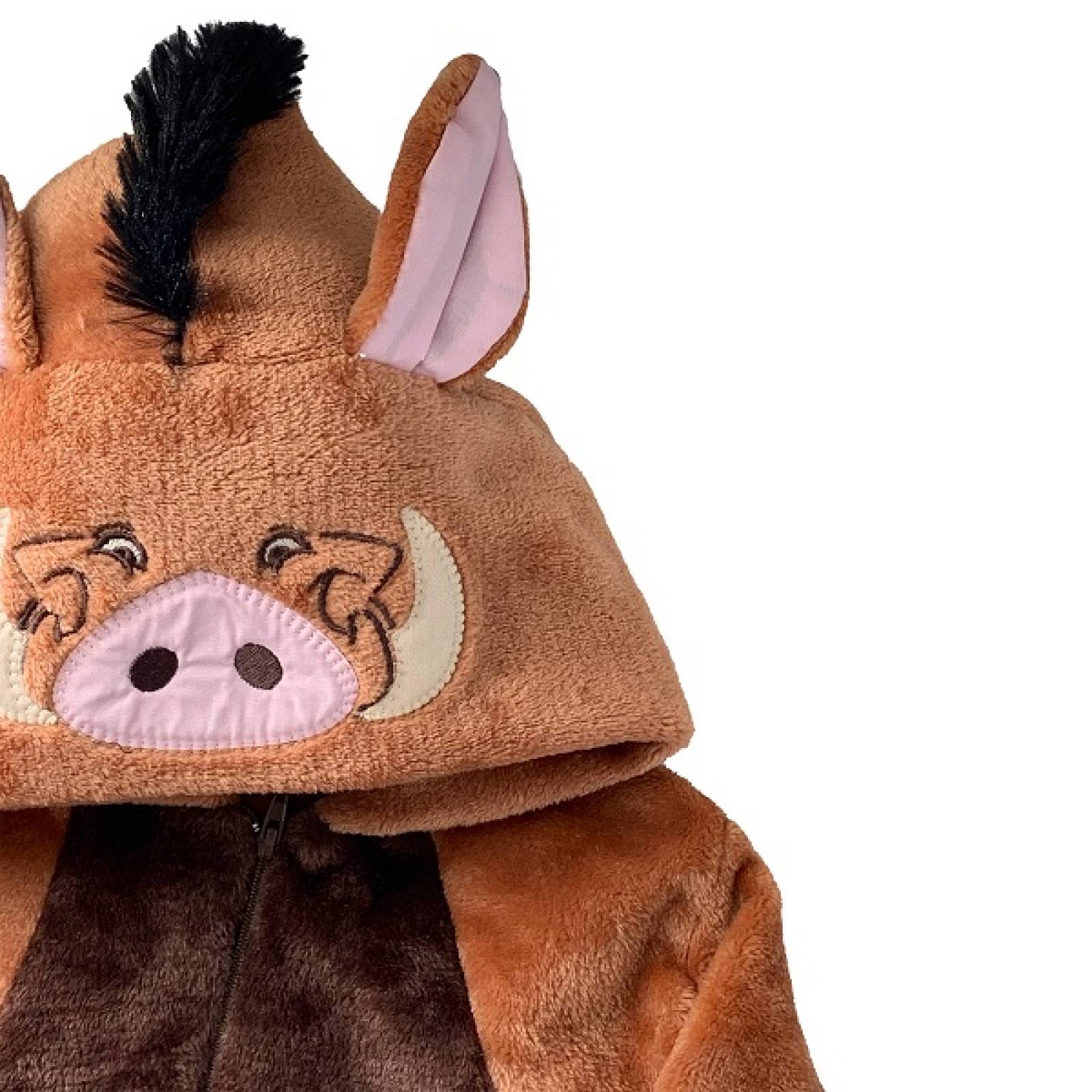 Mameluco sin pie con Gorro Bordado Disney Pumba