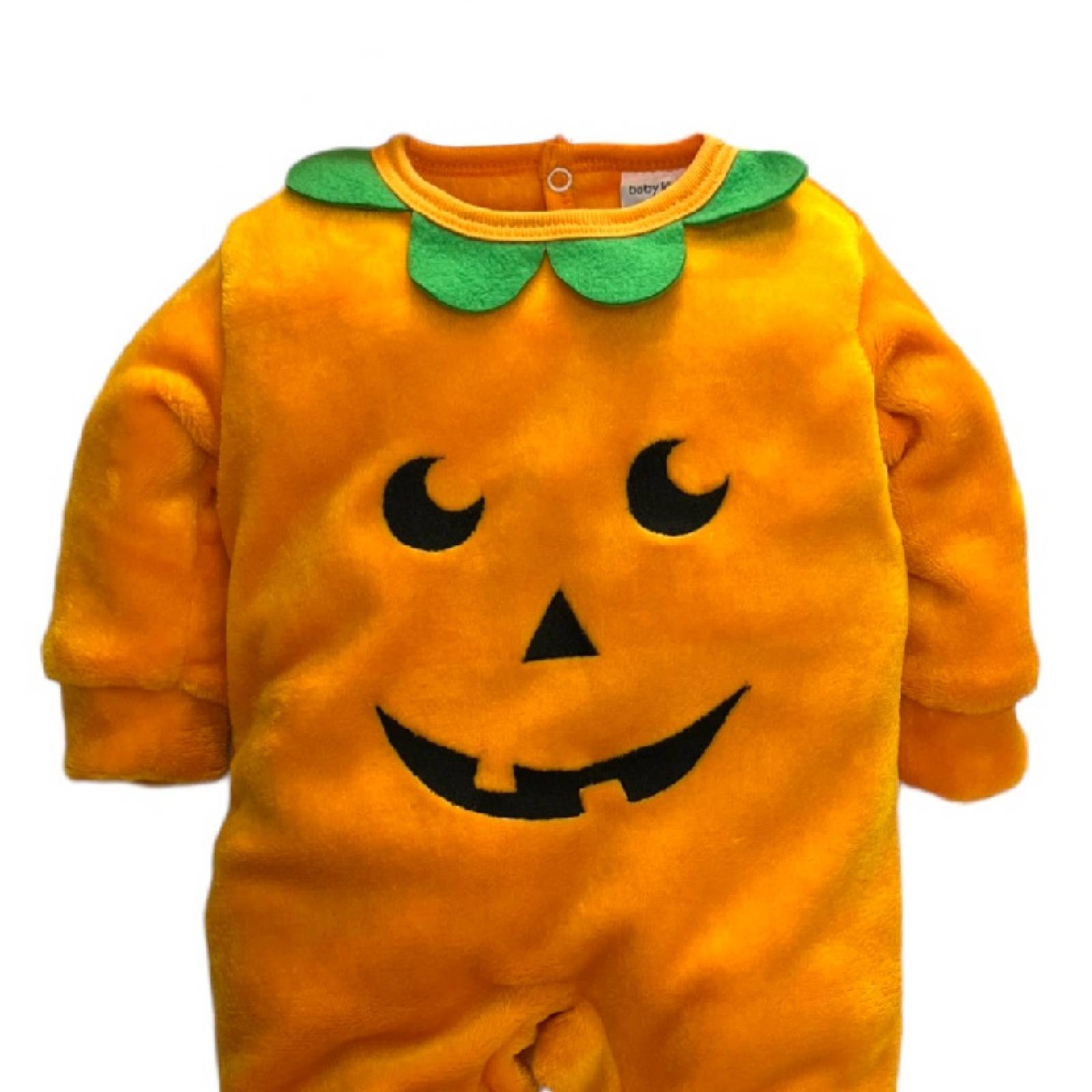 Mameluco con Gorro Baby Kiss Halloween Calabaza