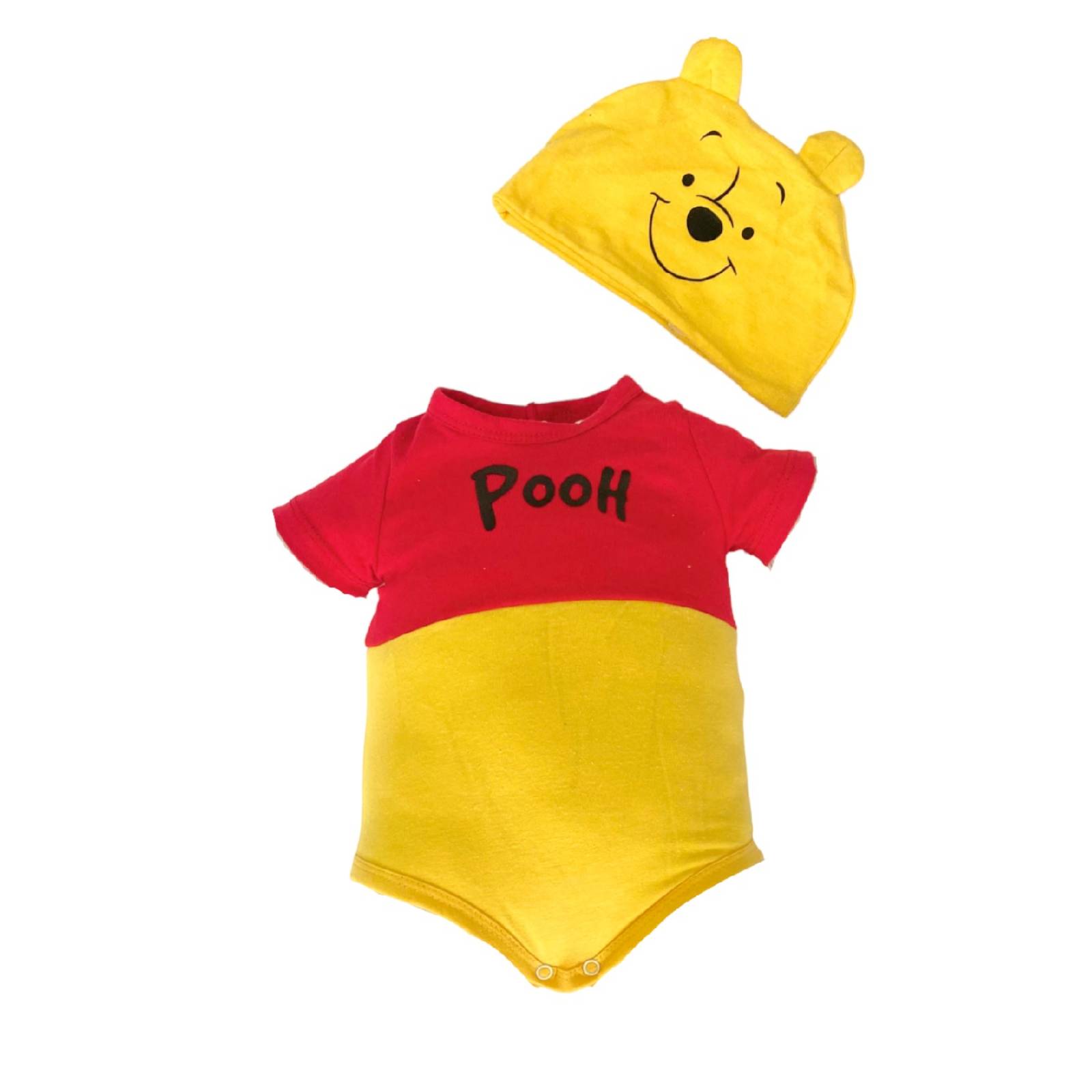 Pañalero Algodón con Gorro Bordado Disney Winnie Pooh