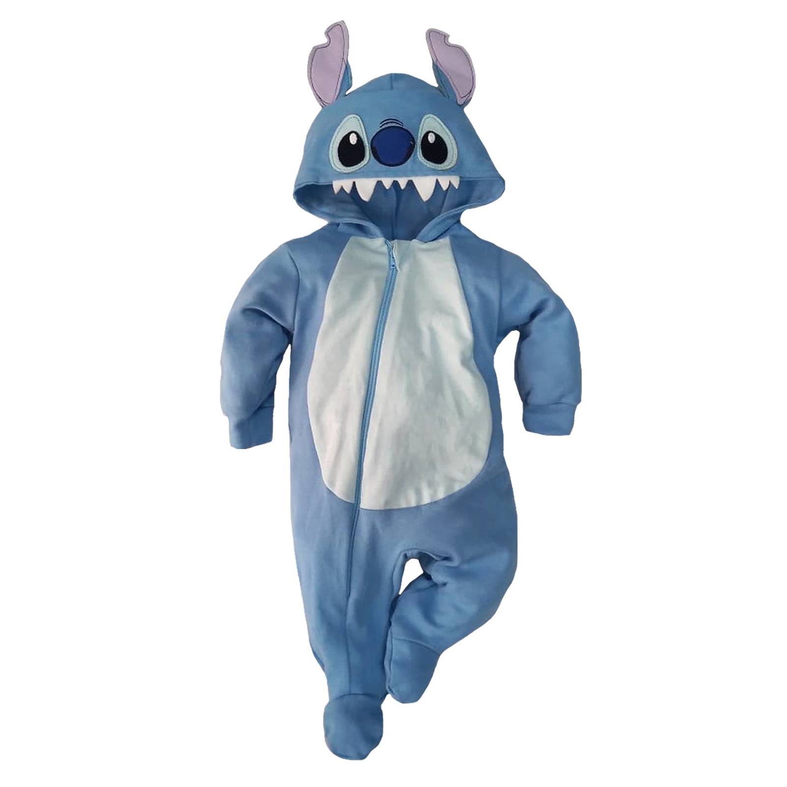 Kit 3 Mamelucos Disney Stitch, Tigger, Mickey Mouse