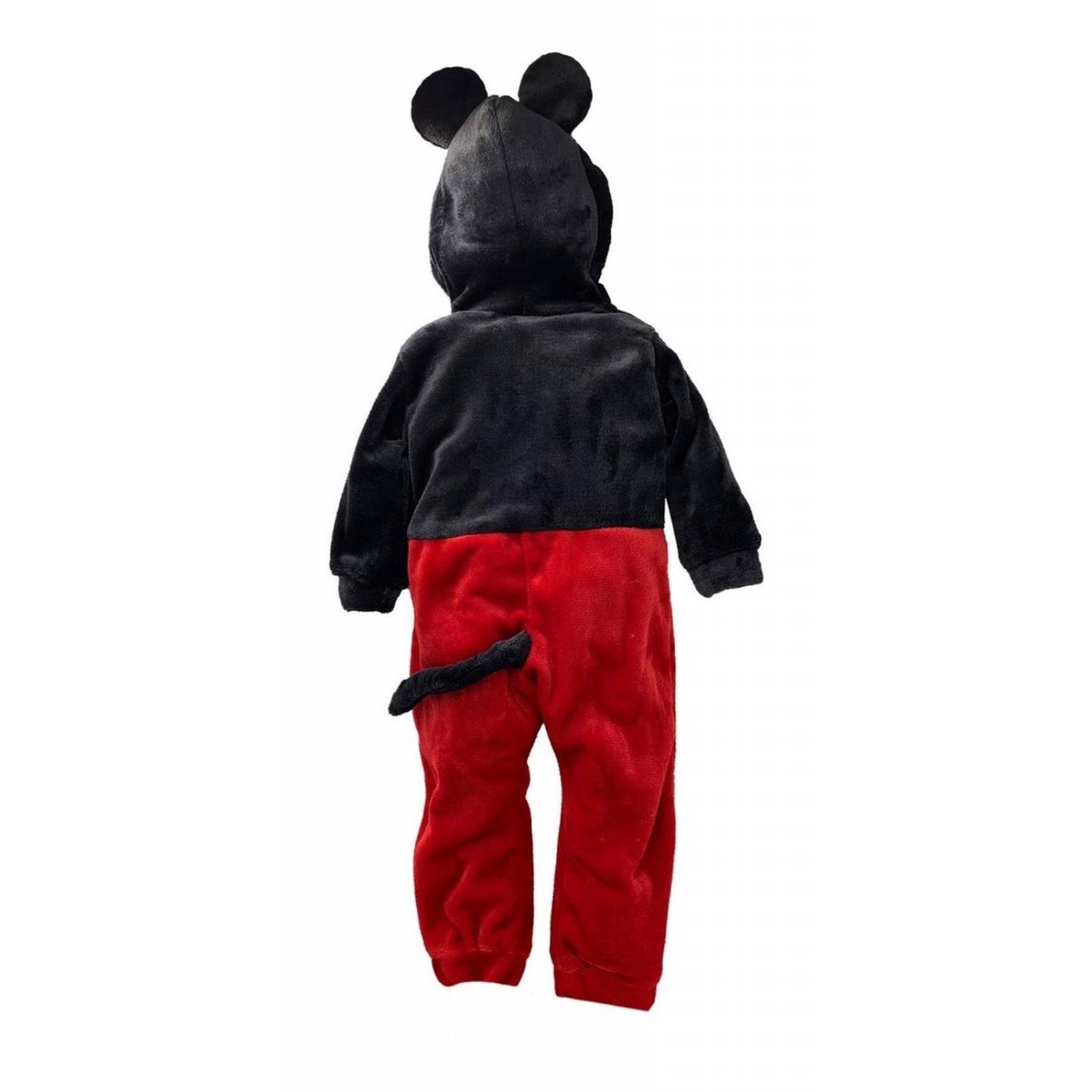 Mameluco Con Gorro Bordado Disney Mickey Mouse Niños 