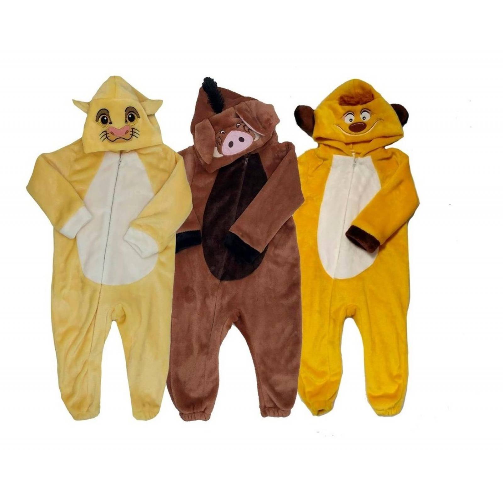 Kit 3 Mamelucos Disney Simba,pumba,timon A Precio De 2 