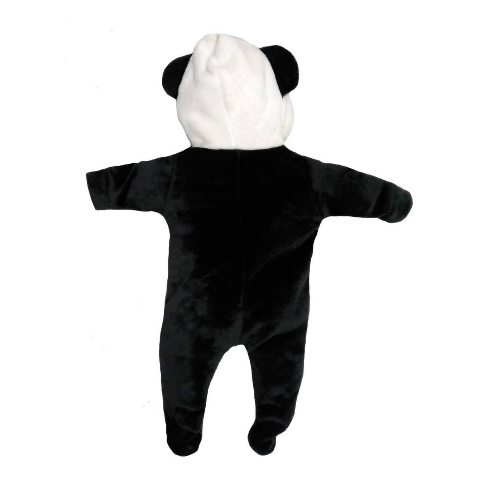 Mameluco Con Gorro Bordado Panda 