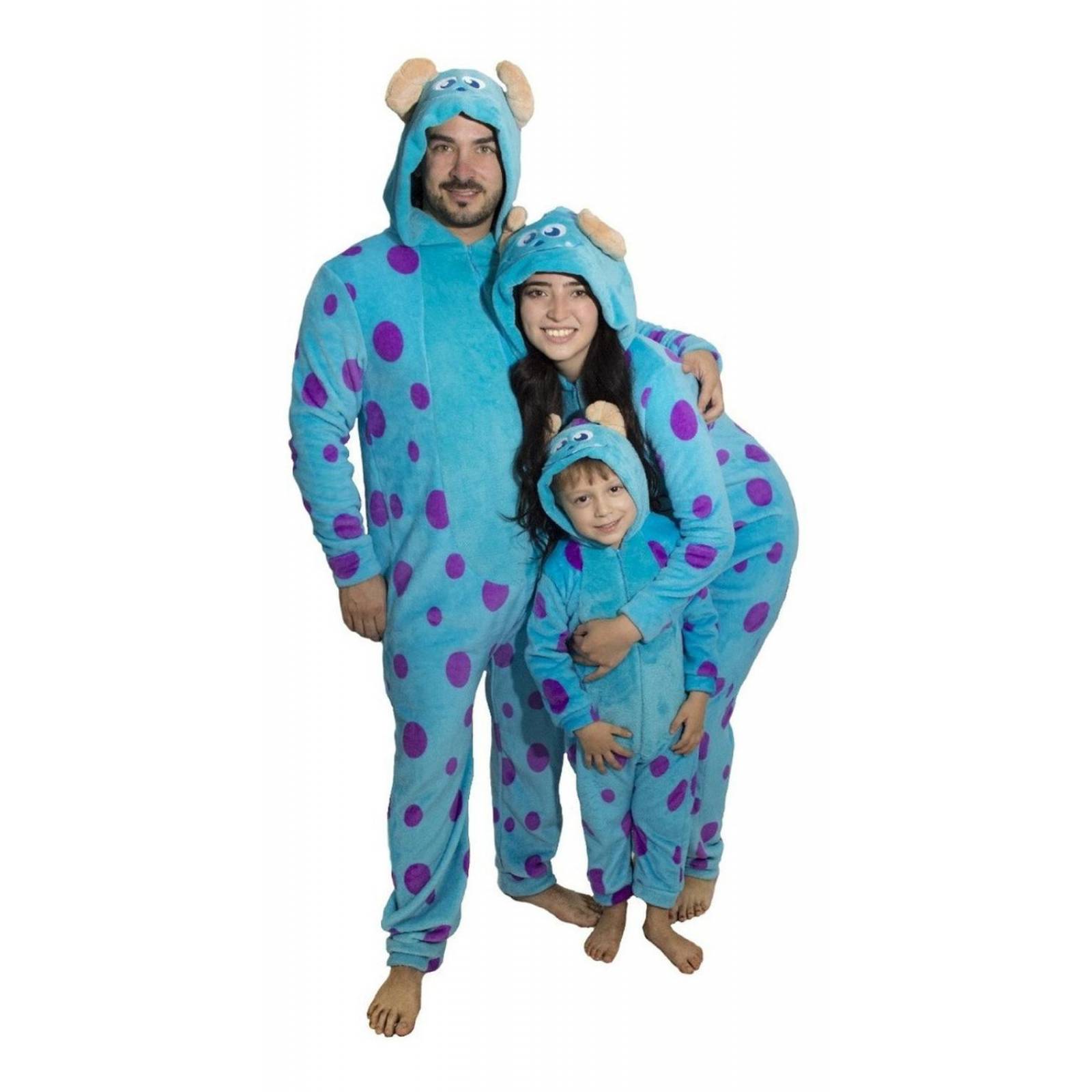 Mameluco Disfraz Adulto Bord. Sulley Disney 