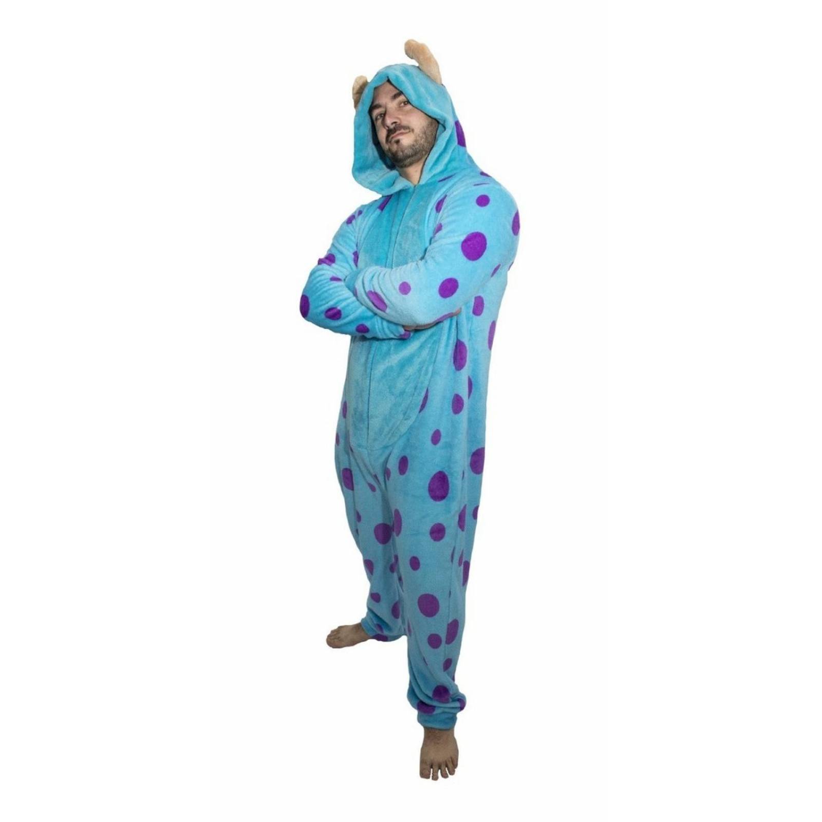 Mameluco Disfraz Adulto Bord. Sulley Disney 