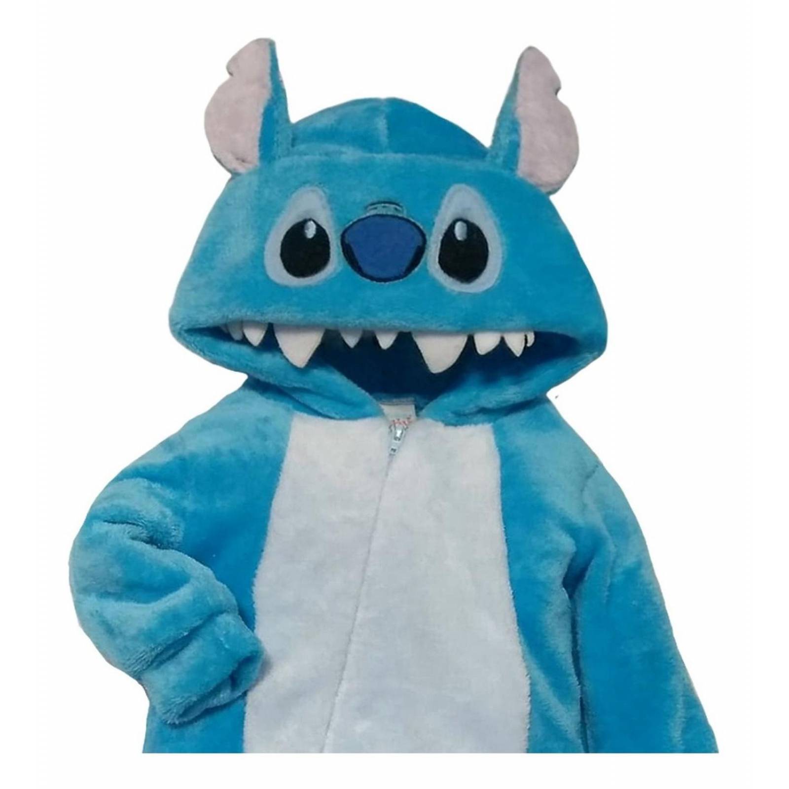 Mameluco Con Gorro Bordado Stitch Plumbango 