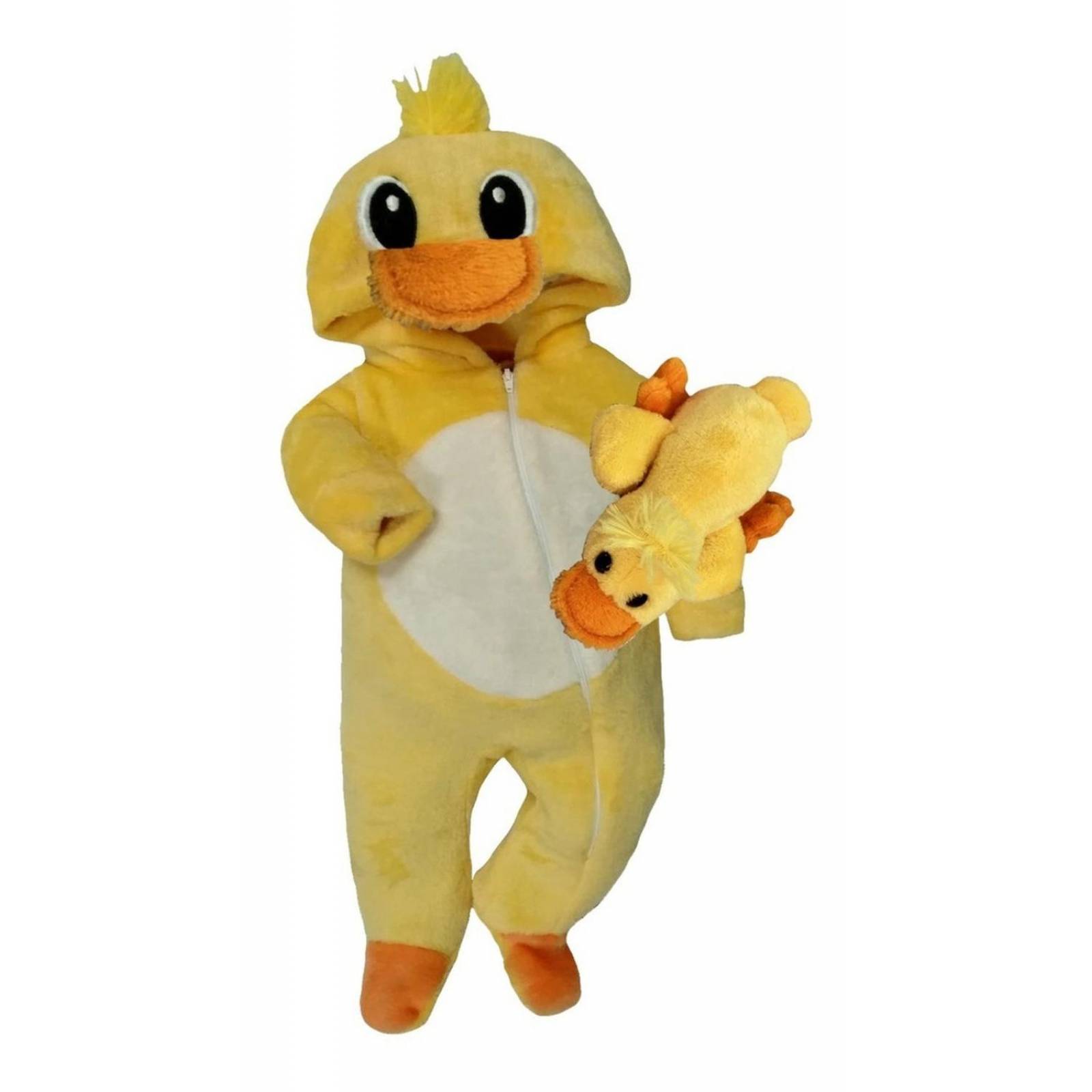 Mameluco Con Gorro Bordado Pato 