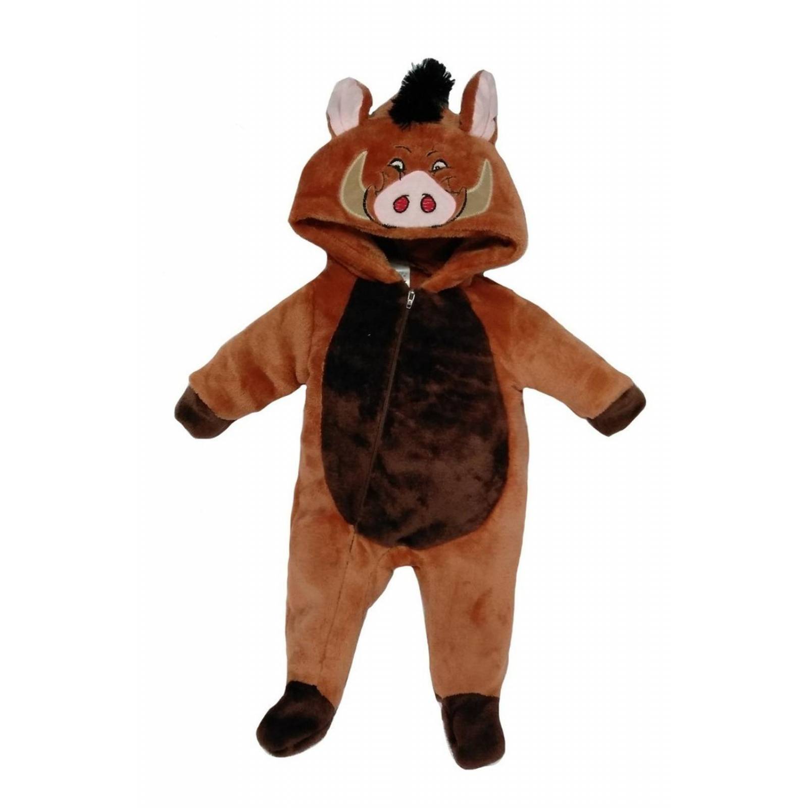 Mameluco Disney Con Gorro Bordado Pumba