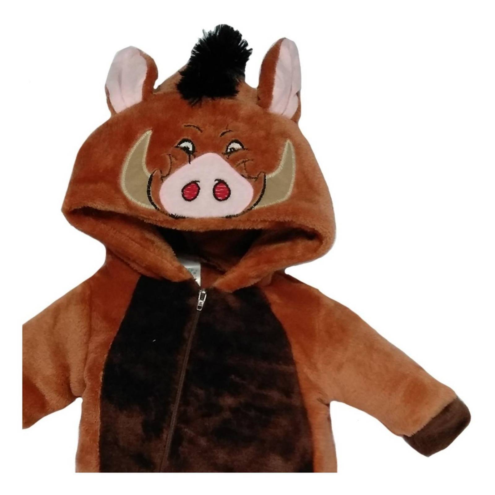 Mameluco Disney Con Gorro Bordado Pumba