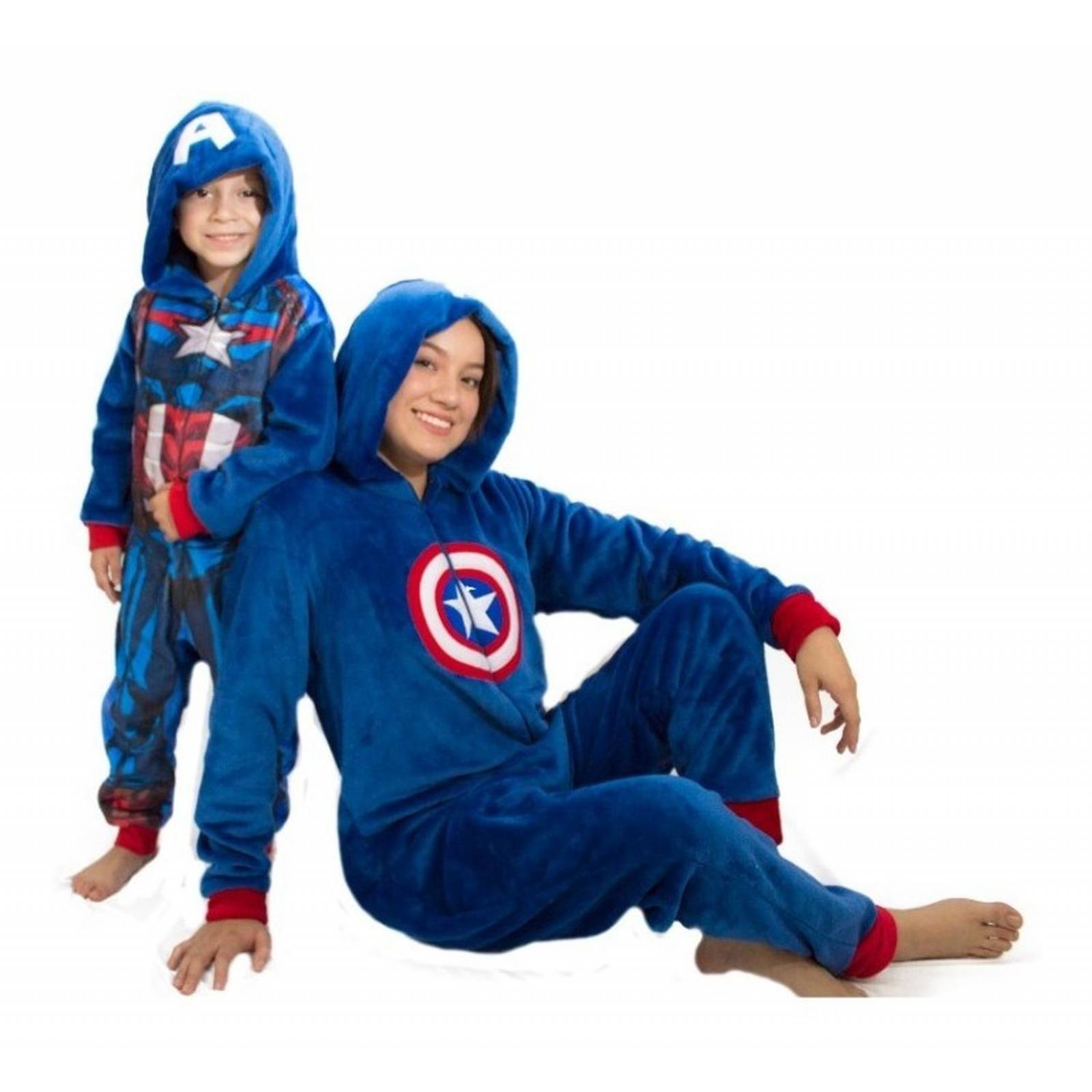 Mameluco Adulto Marvel Capitan America 