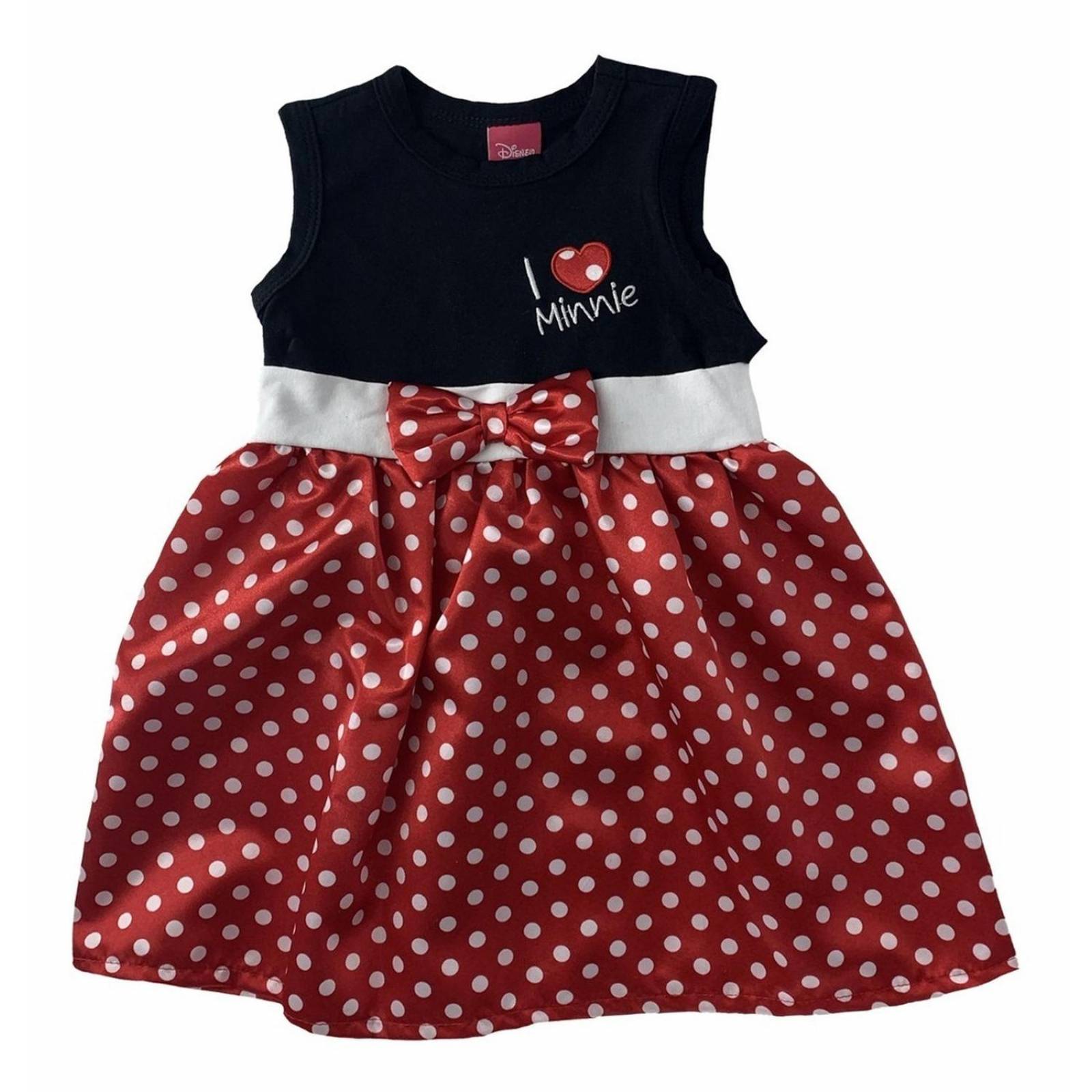 Kit 3 Vestidos Disney Bordados Minnie A Precio De 2 