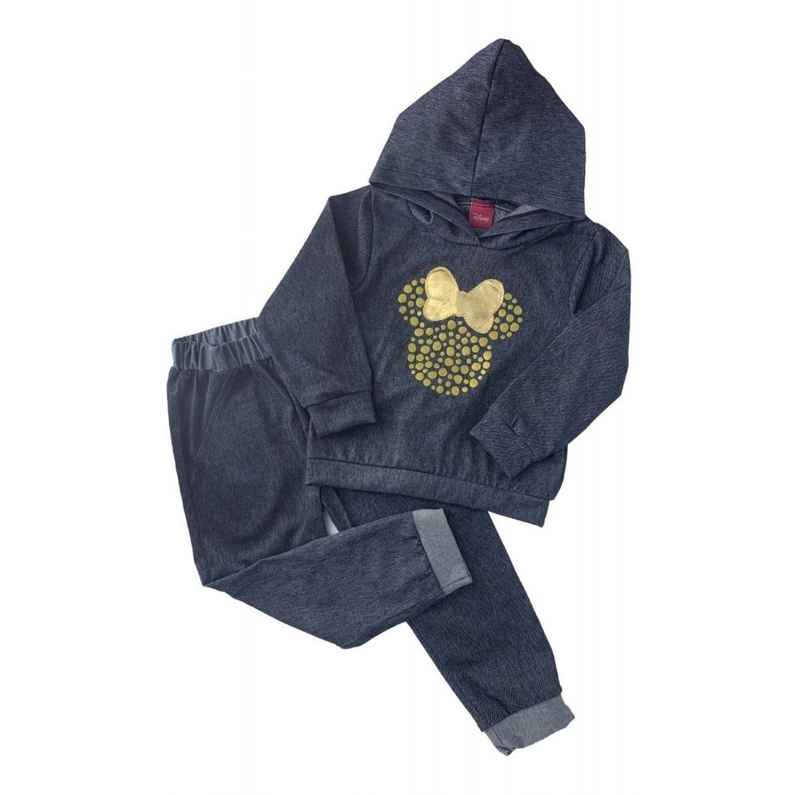 Conjunto Bordado Minnie Estampado 