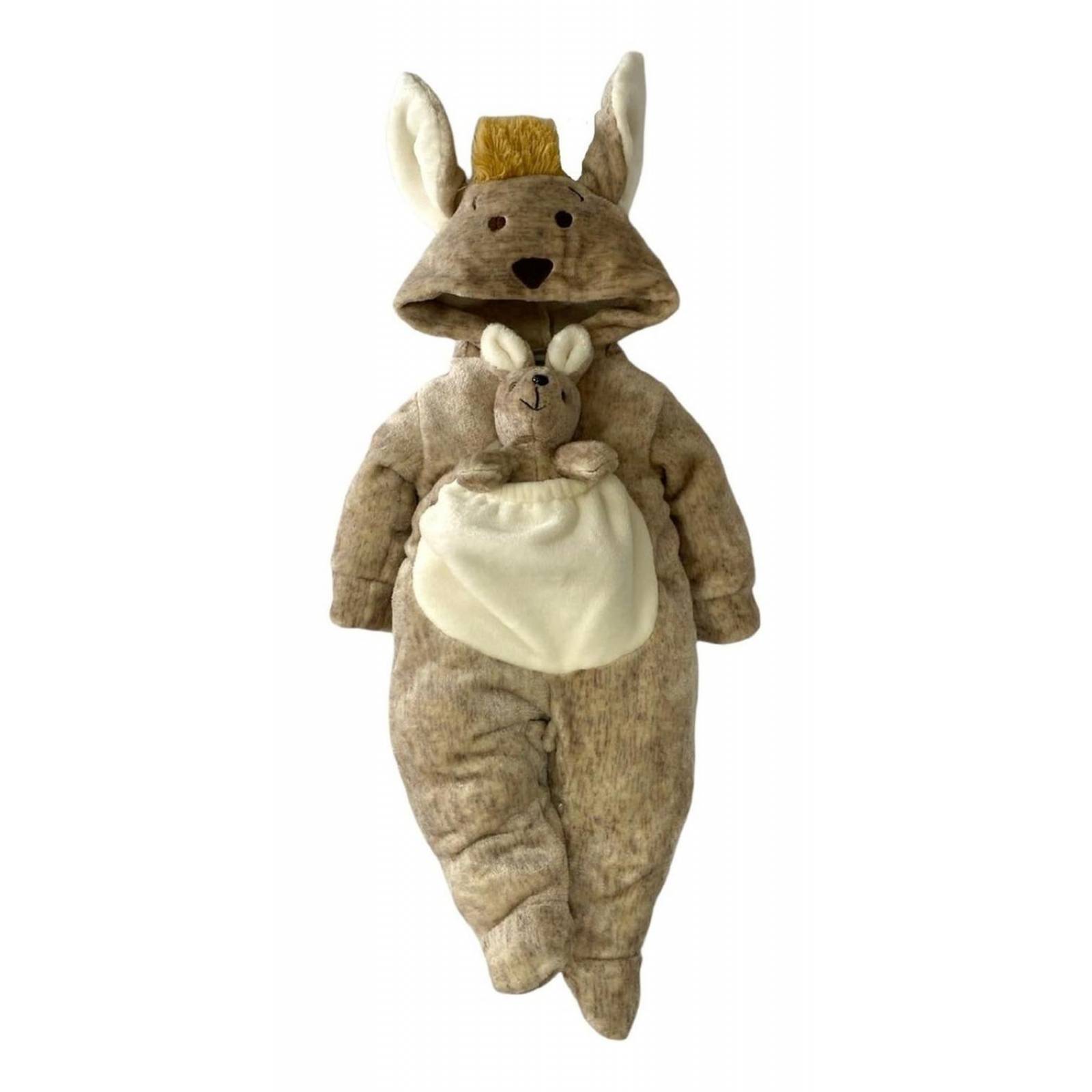 Kit 3 Mamelucos Panda, Canguro, Conejo A Precio De 2 