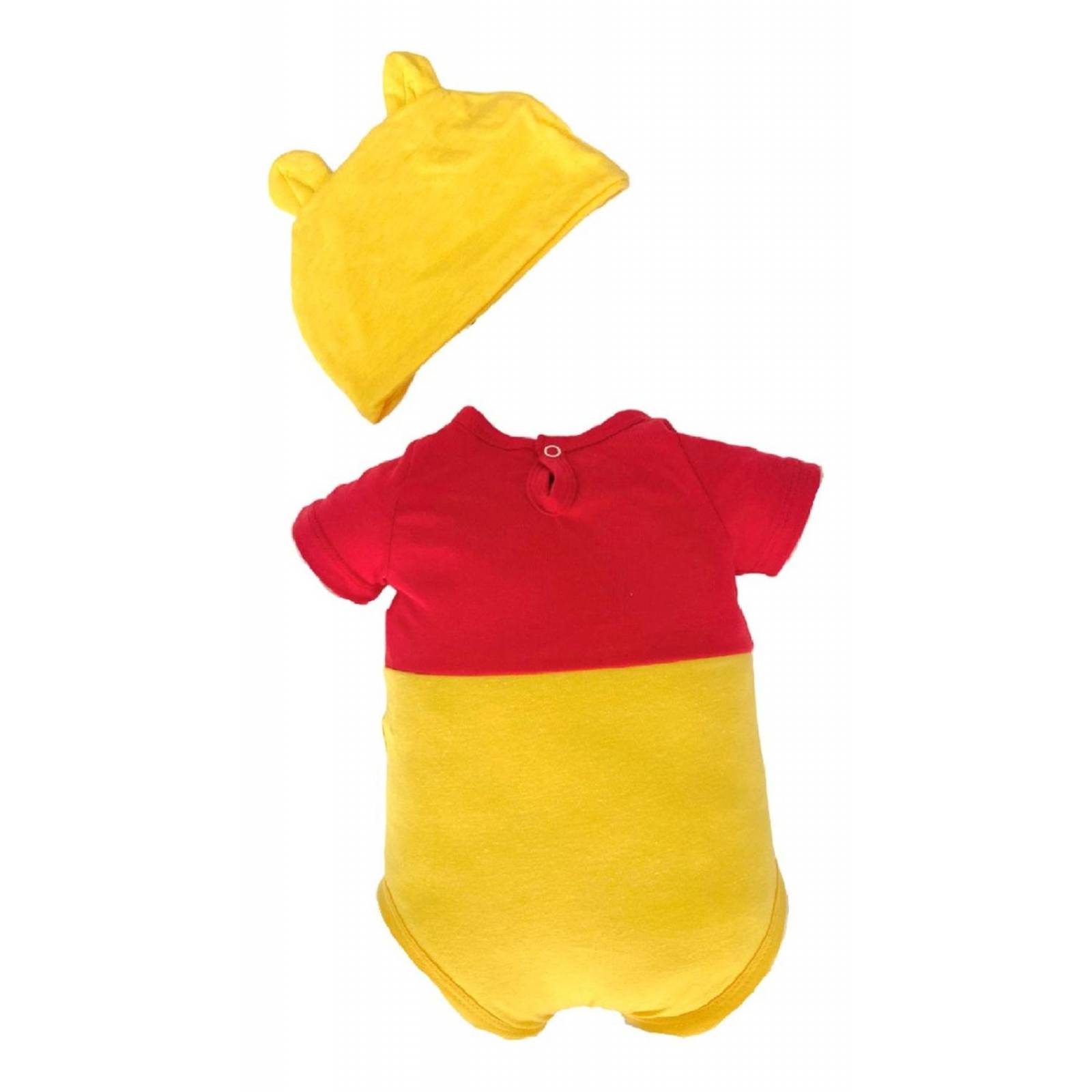 Pañalero Con Gorro Algodón Estampado Disney Winnie Pooh 