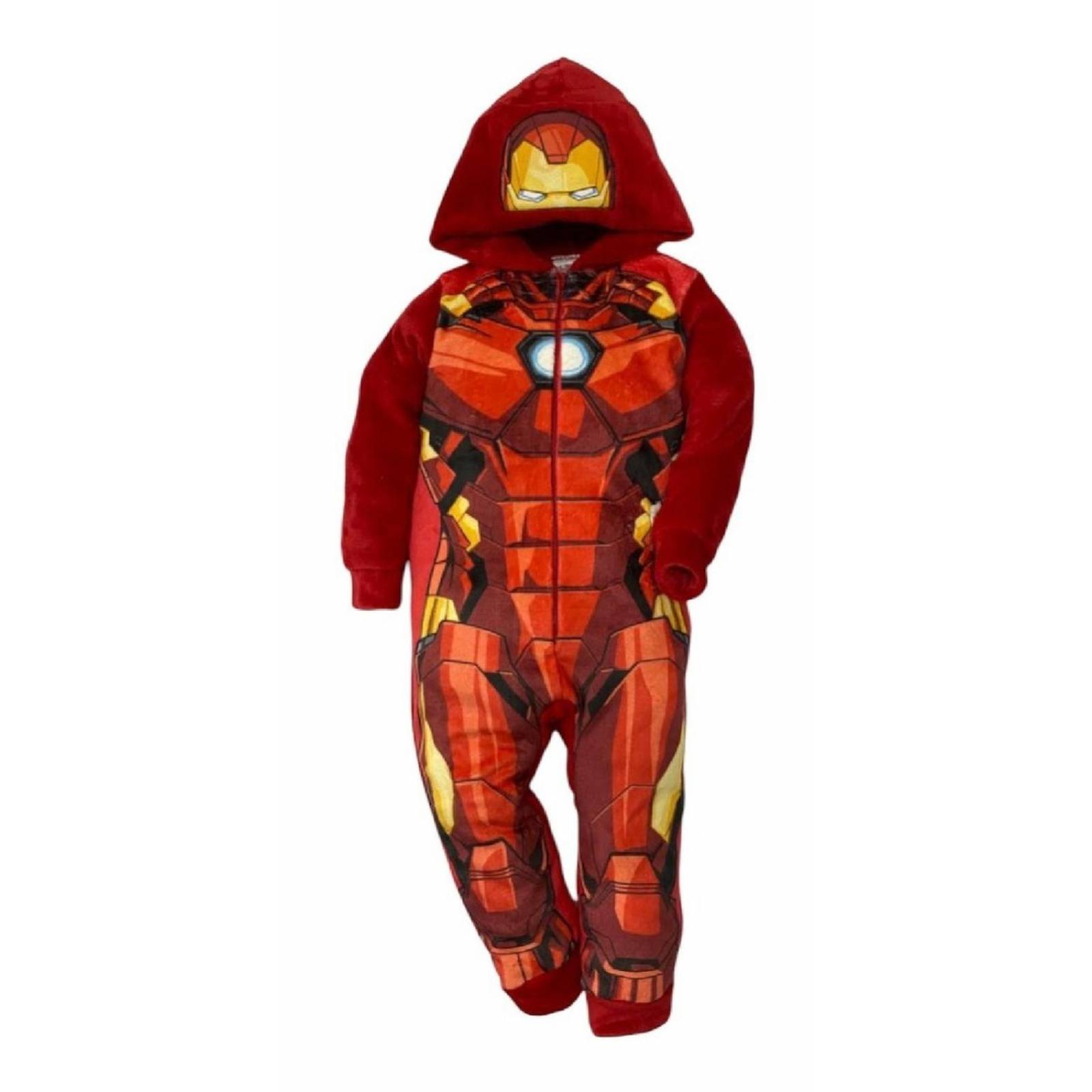 Mameluco Marvel Niño Con Gorro Bordado Iron-man 