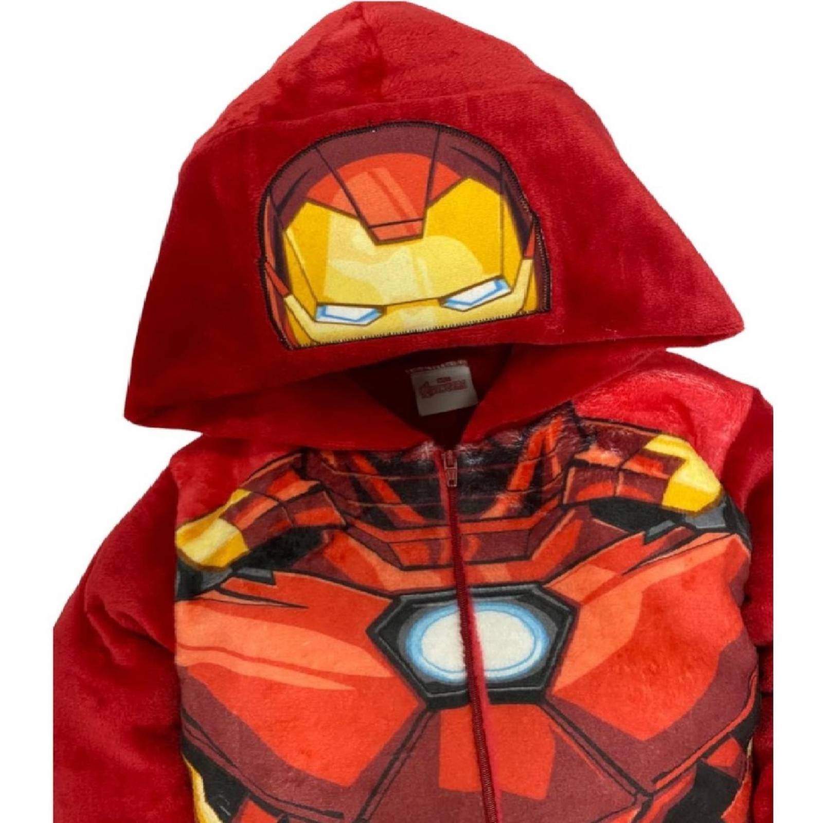 Mameluco Marvel Niño Con Gorro Bordado Iron-man 