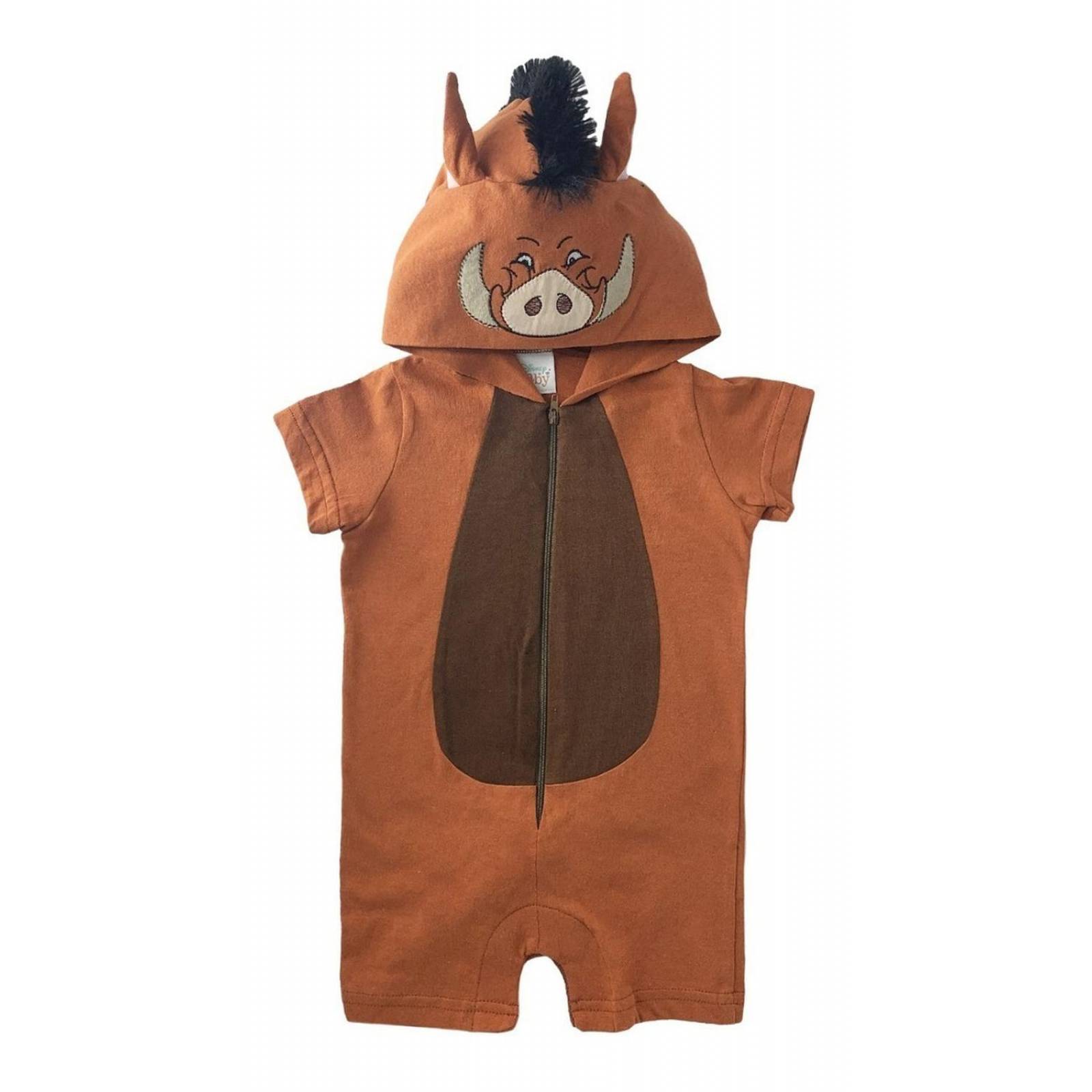 Pañalero Algodón Con Gorro Bordado Disney Rey León 