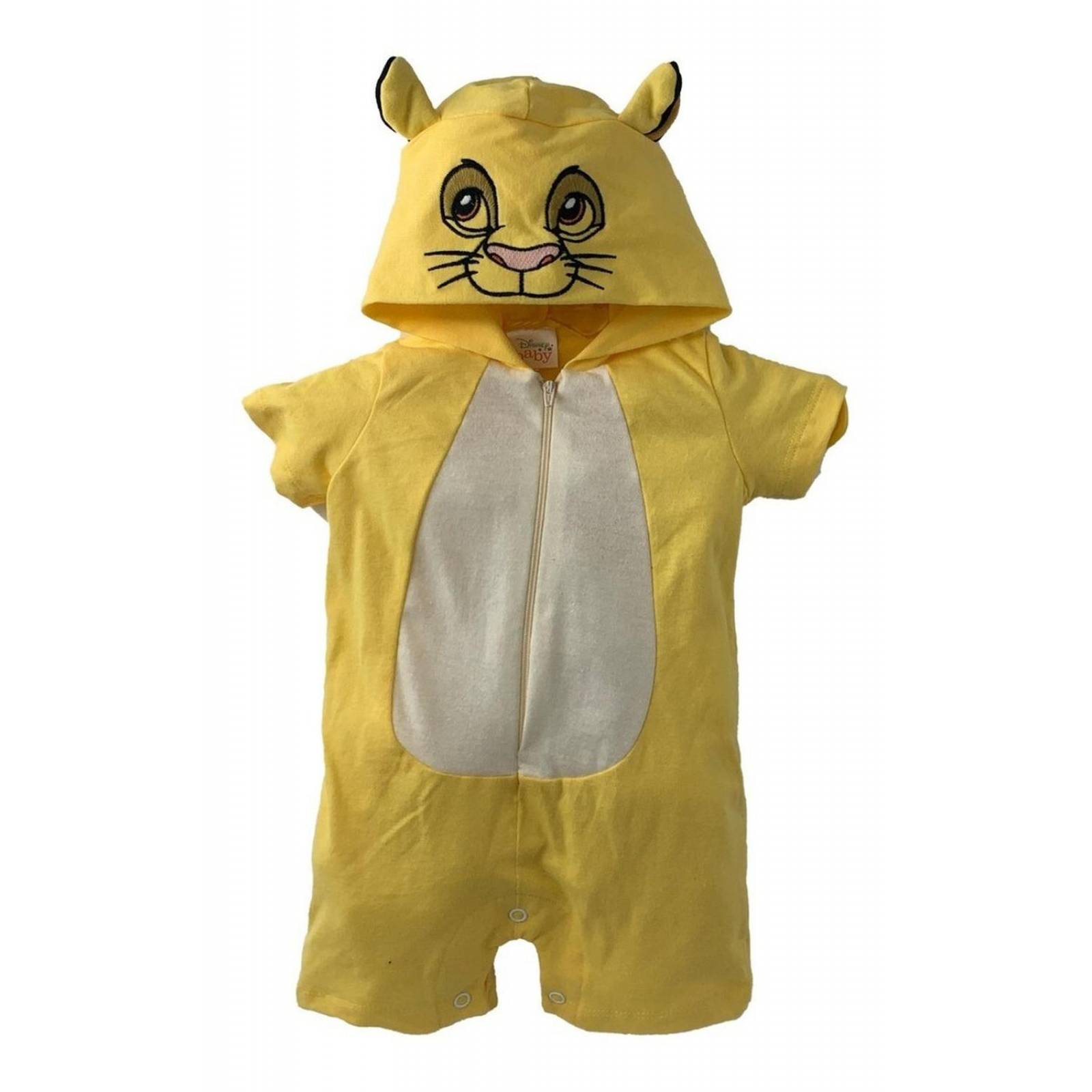 Pañalero Algodón Con Gorro Bordado Disney Rey León 