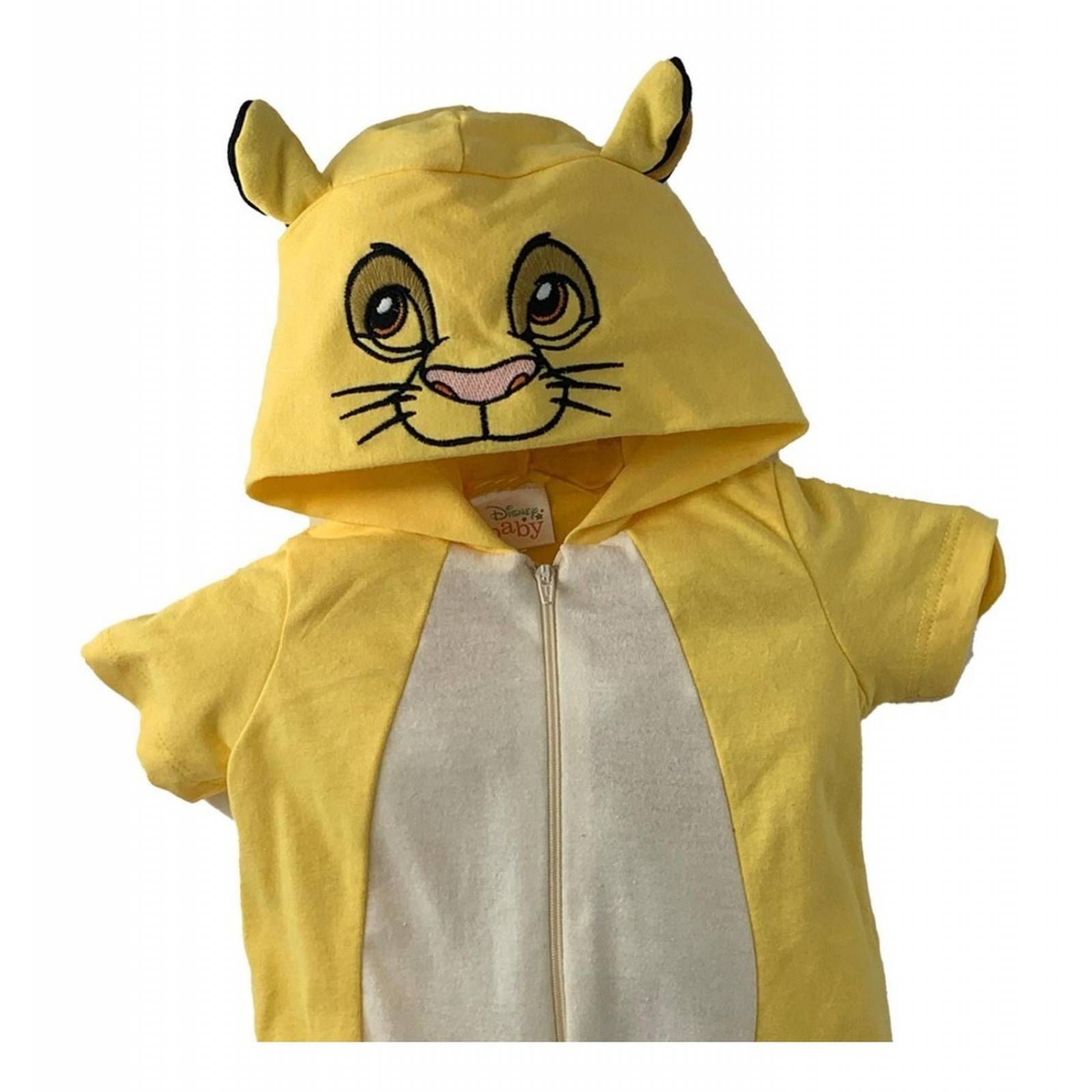 Pañalero Algodón Con Gorro Bordado Disney Rey León 