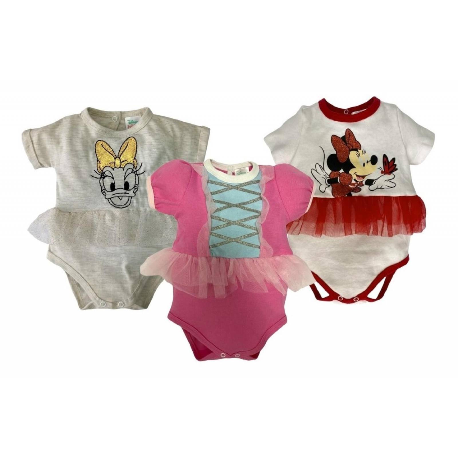 Kit 3 Pañaleros Algodon Disney Daisy, Bo Pee, Minnie 