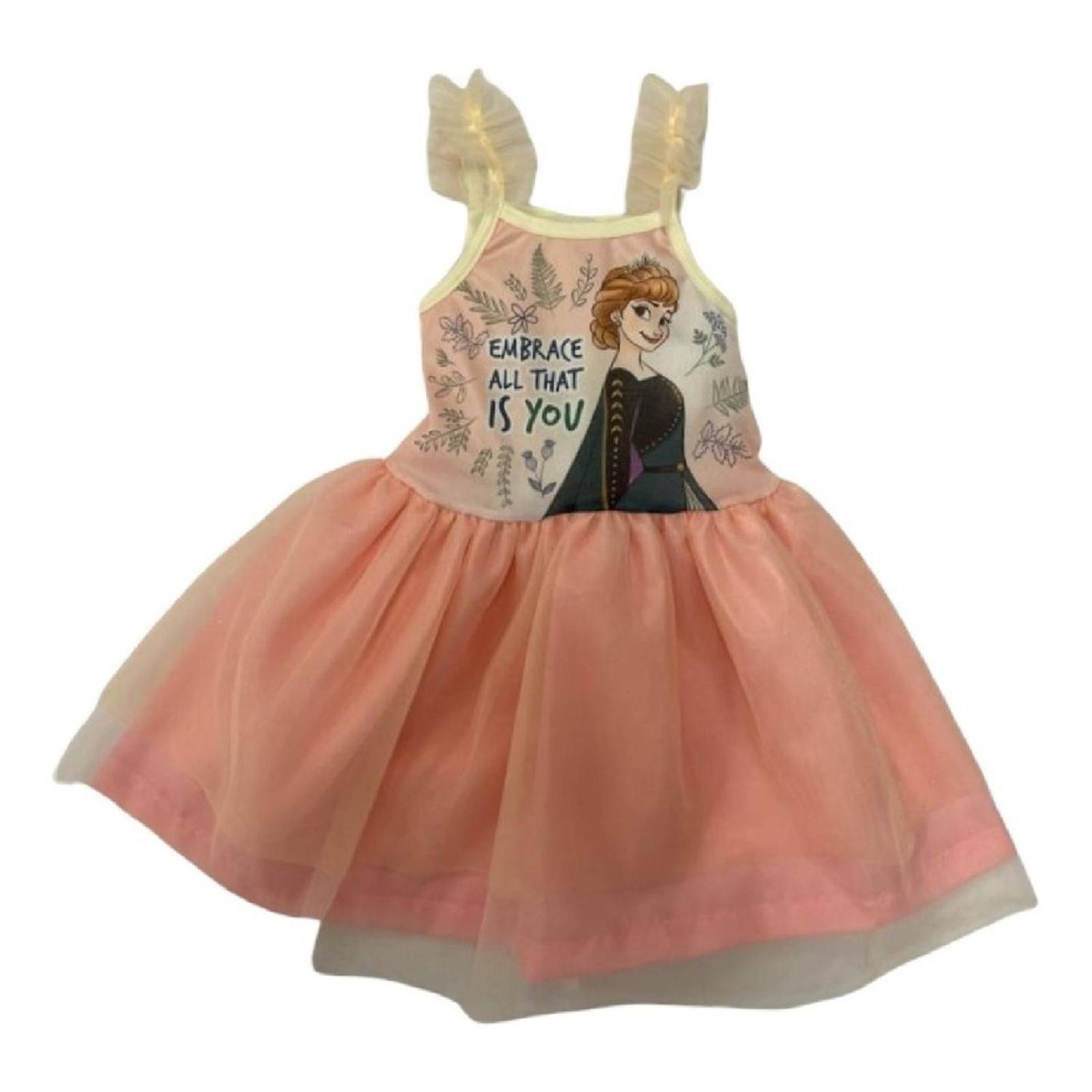 Vestido Estampado Disney Anna 