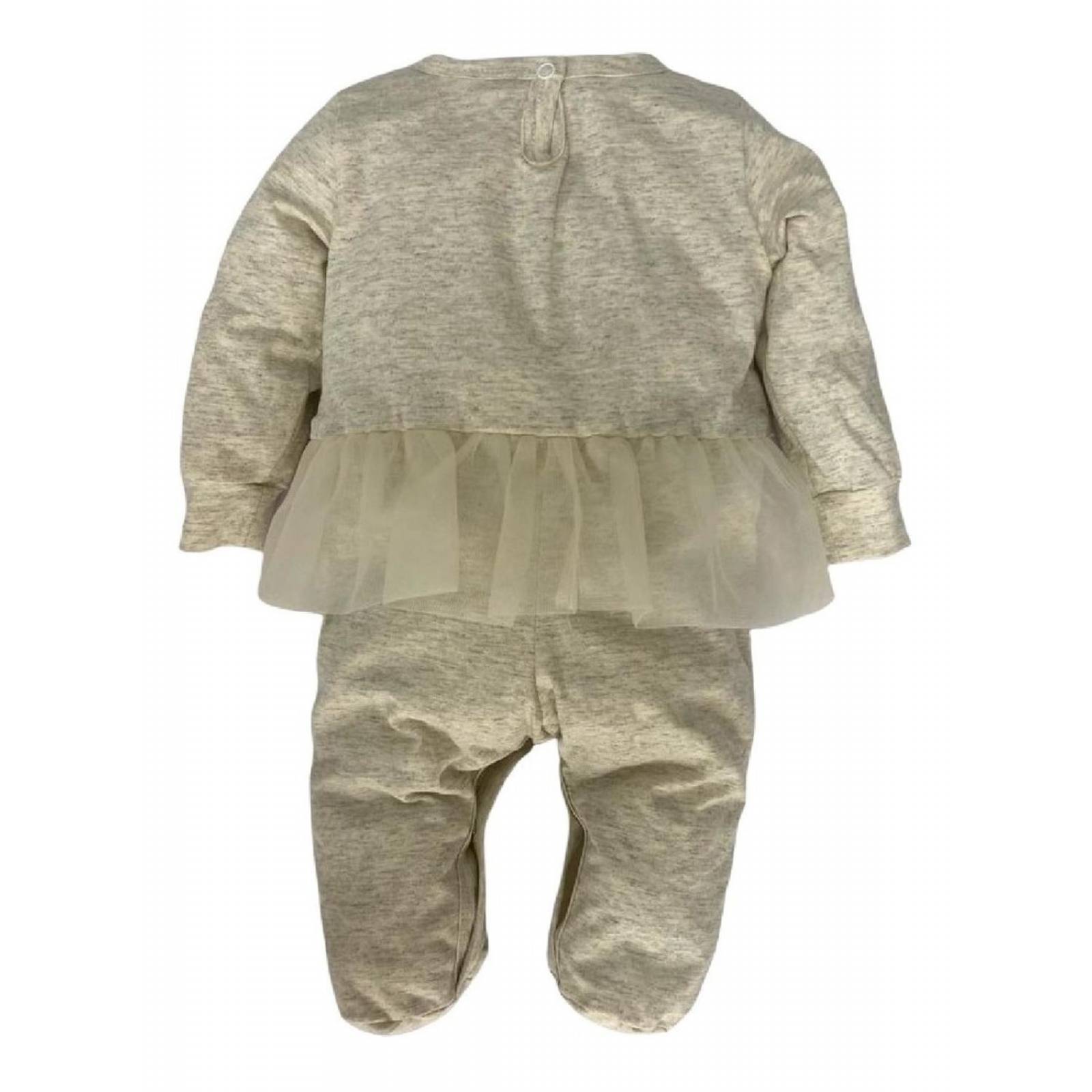 Mameluco Algodon Disney Silueta Minnie Mouse Tutu .