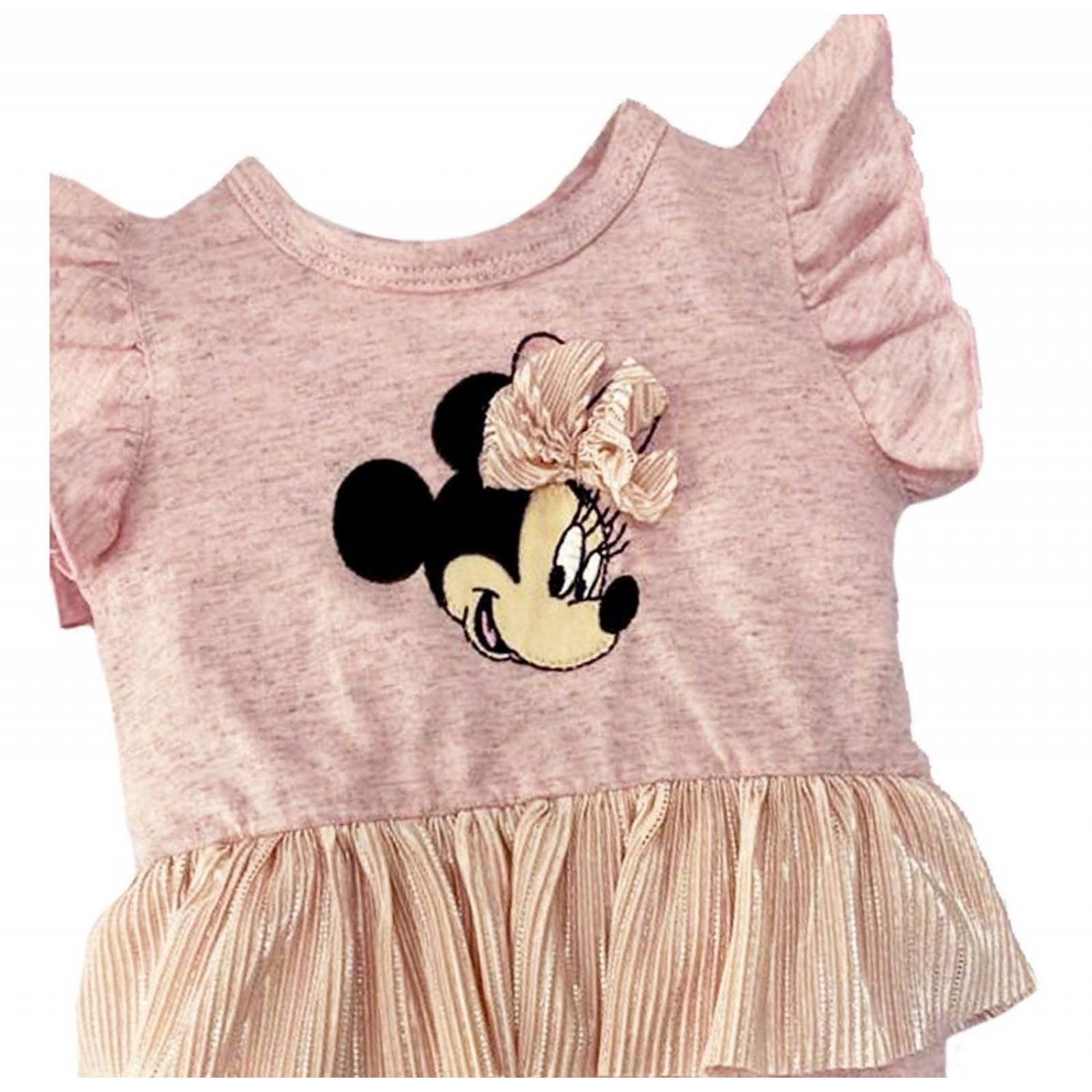 Mameluco Algodon Bordado Disney Minnie Mouse Tutu 