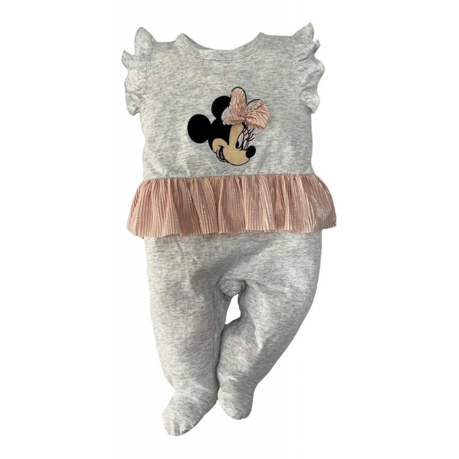 Mameluco Algodon Bordado Disney Minnie Mouse Tutu 