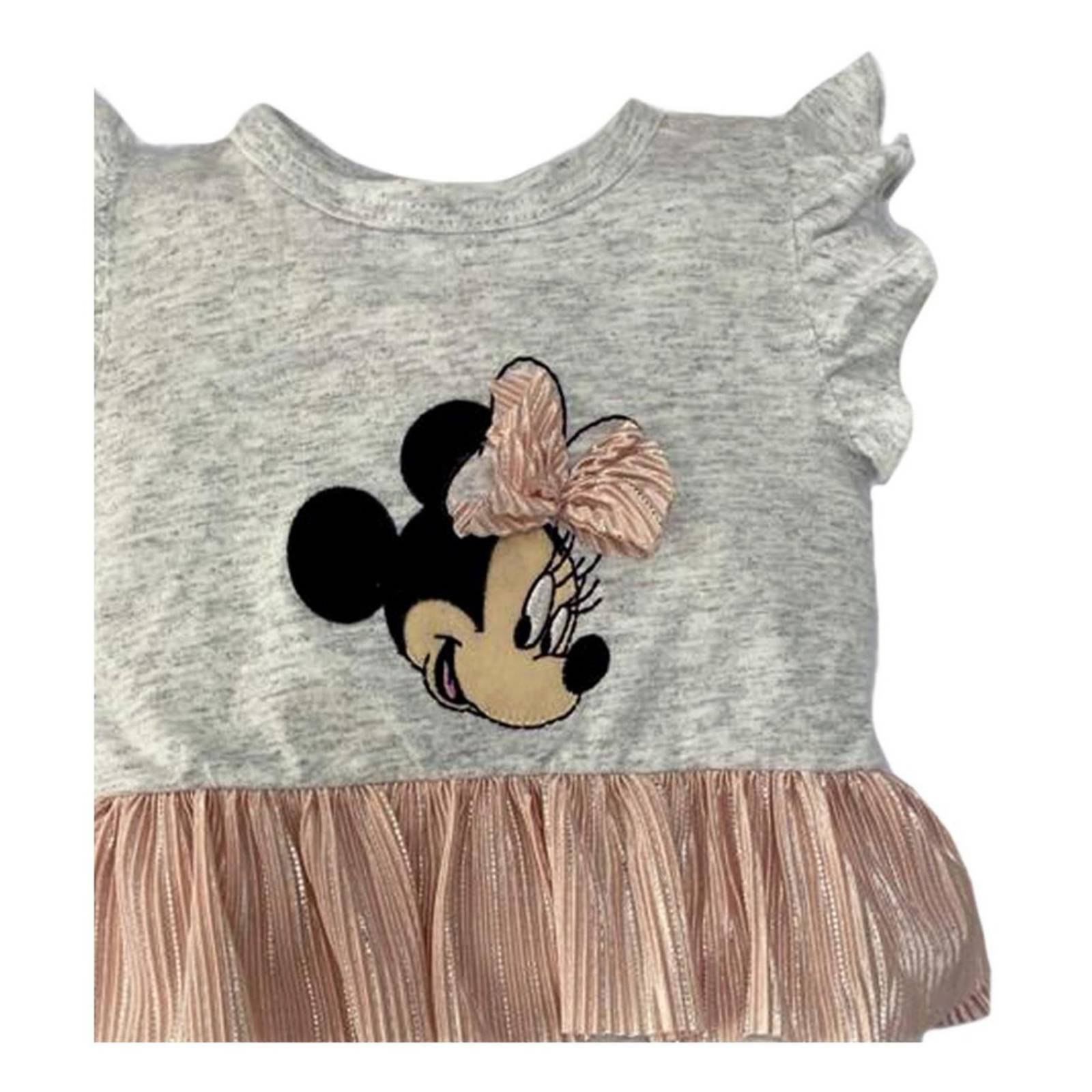 Mameluco Algodon Bordado Disney Minnie Mouse Tutu 