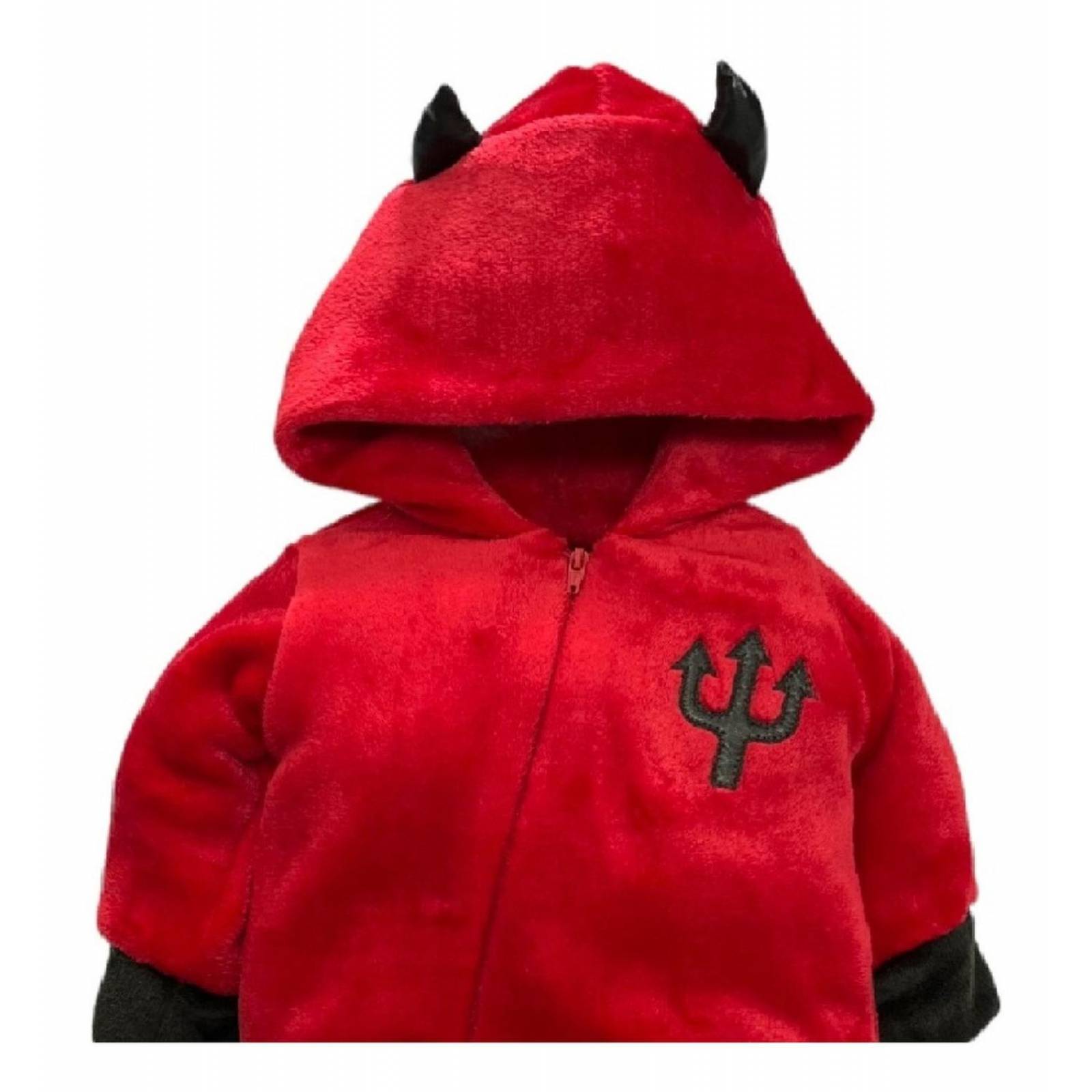 Mameluco Con Gorro Kiss Halloween Diablito 